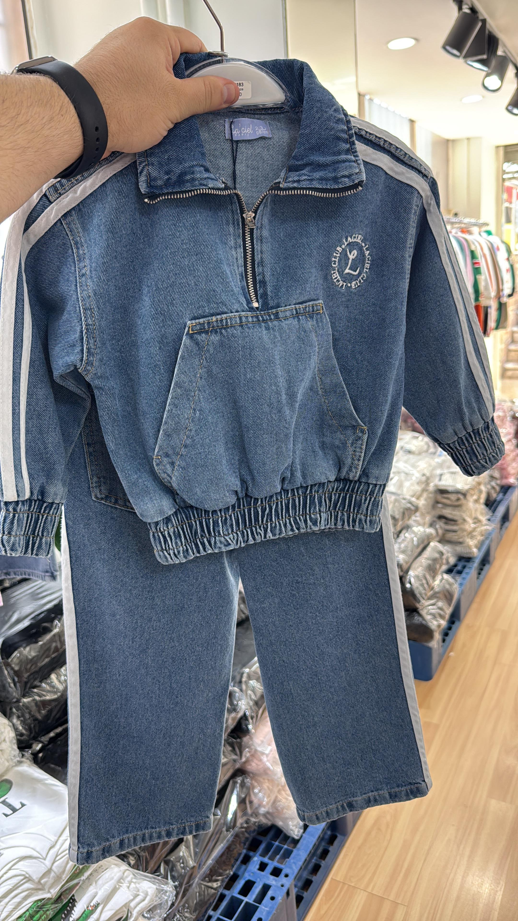 LACIEL Unisex Denim Takım