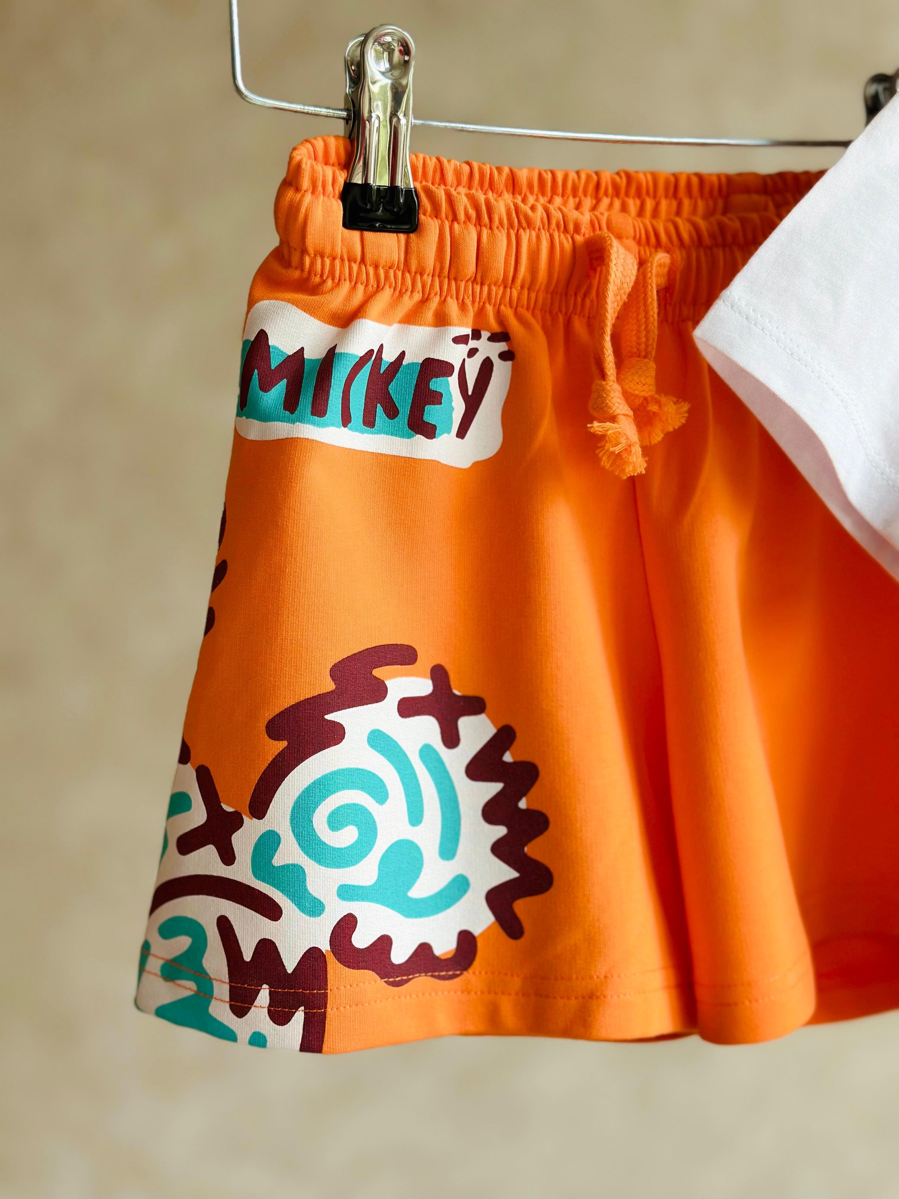 MINNIE MOUSE ORANGE Şort Takım