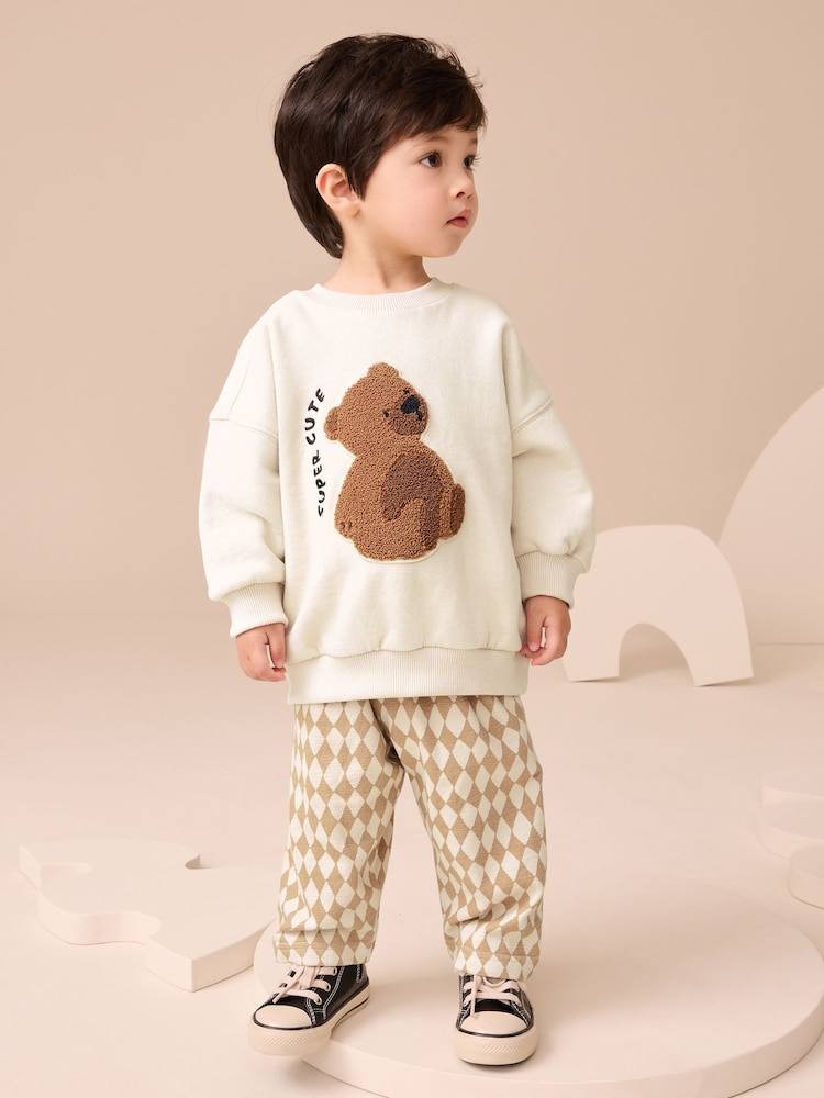 Teddy Bear Unisex Sweatshirt-Pantolon Takım