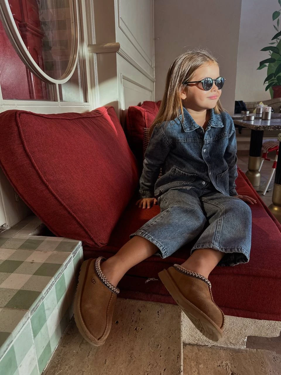 Denim Ceket ve Pantolon Takım