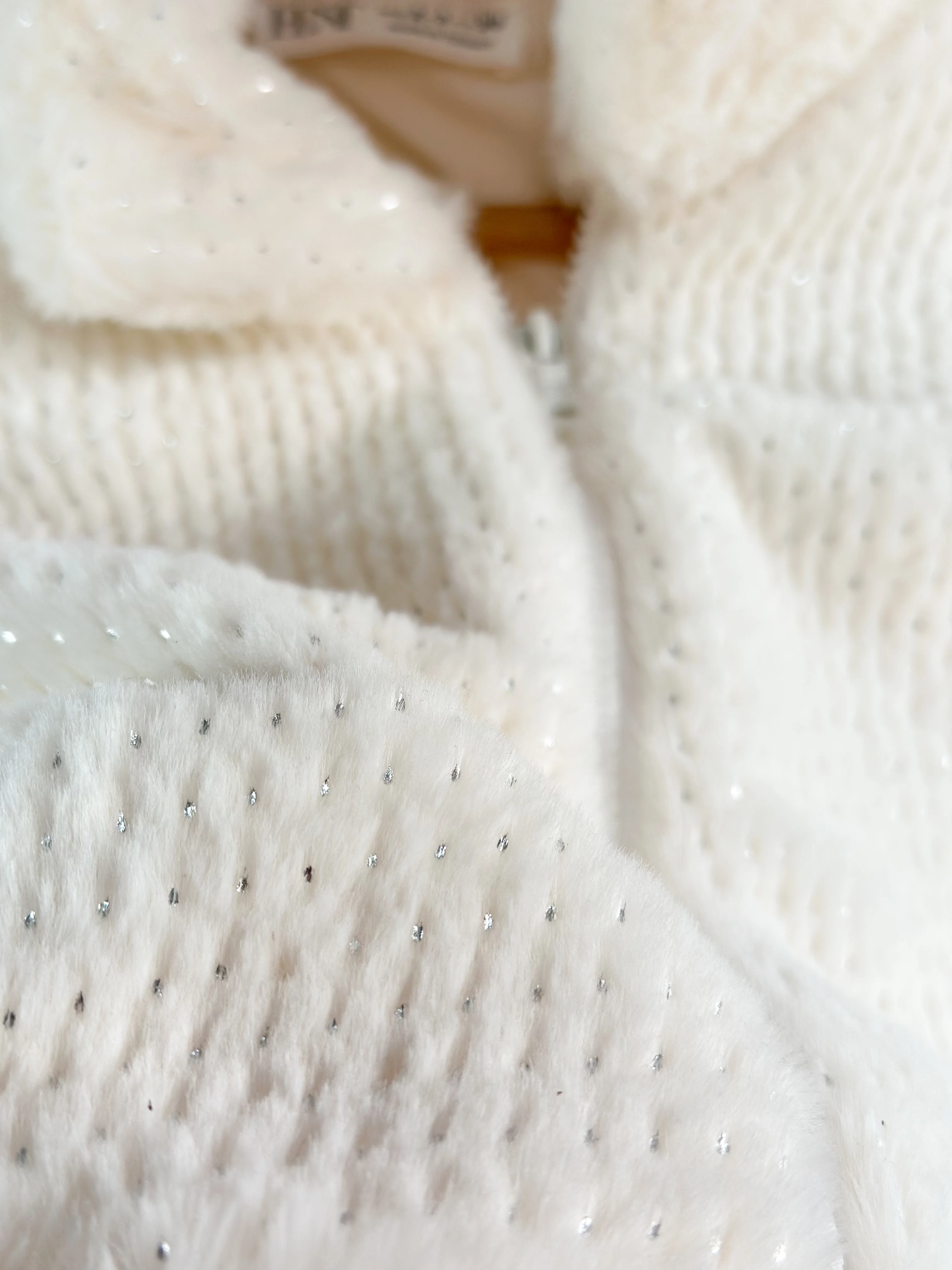 Sim Baskılı Peluş Ceket