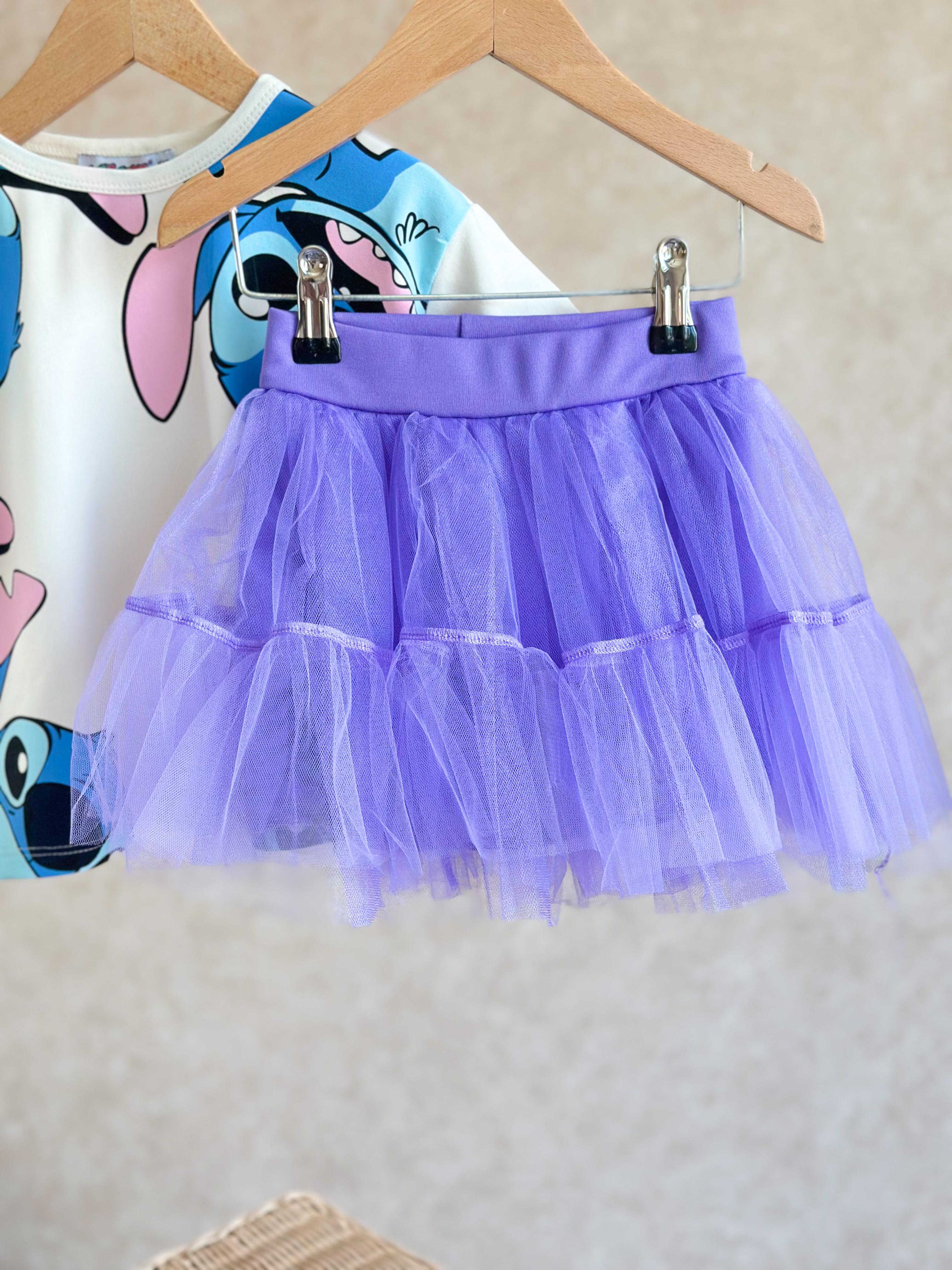Tütü Etekli Stitch Takım