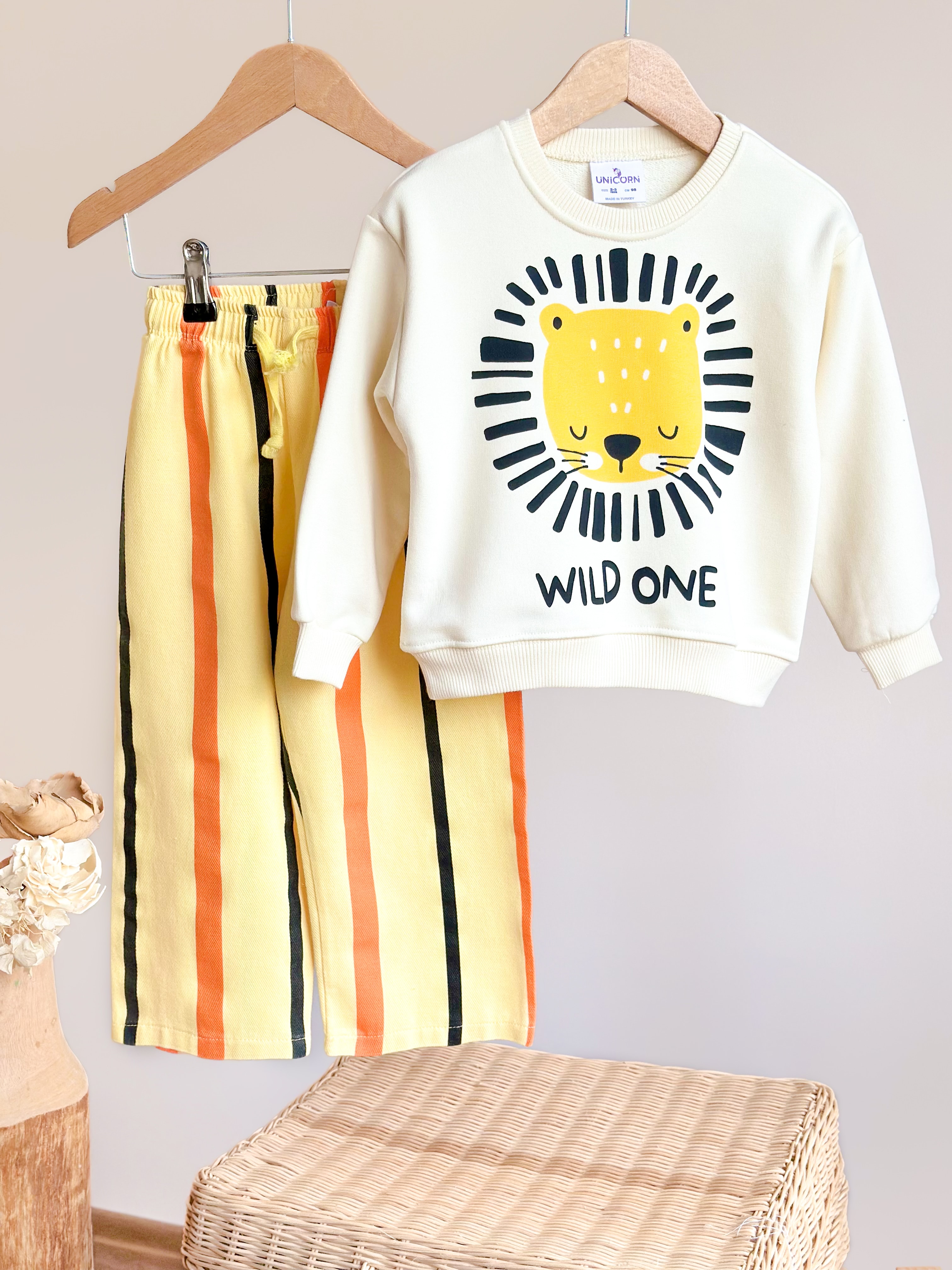 SWEET LION WILD ONE Sweatshirt ve Dokuma Pantolon Takım