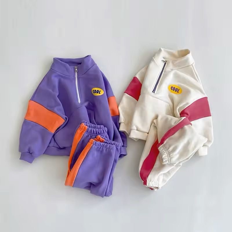 COOL Baskılı Sweatshirt Lila