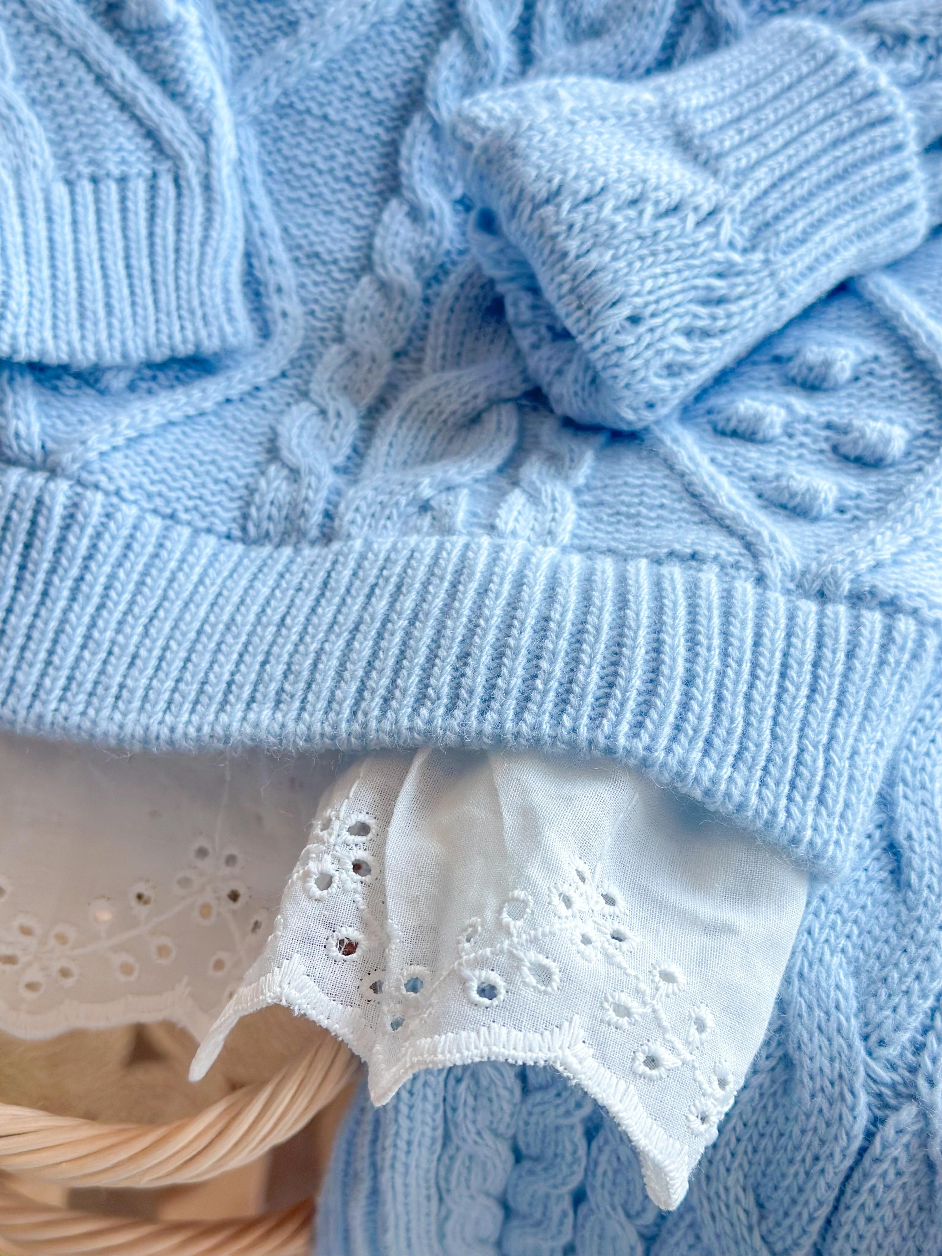 BABYBLUE Triko Kız Çocuk Takım