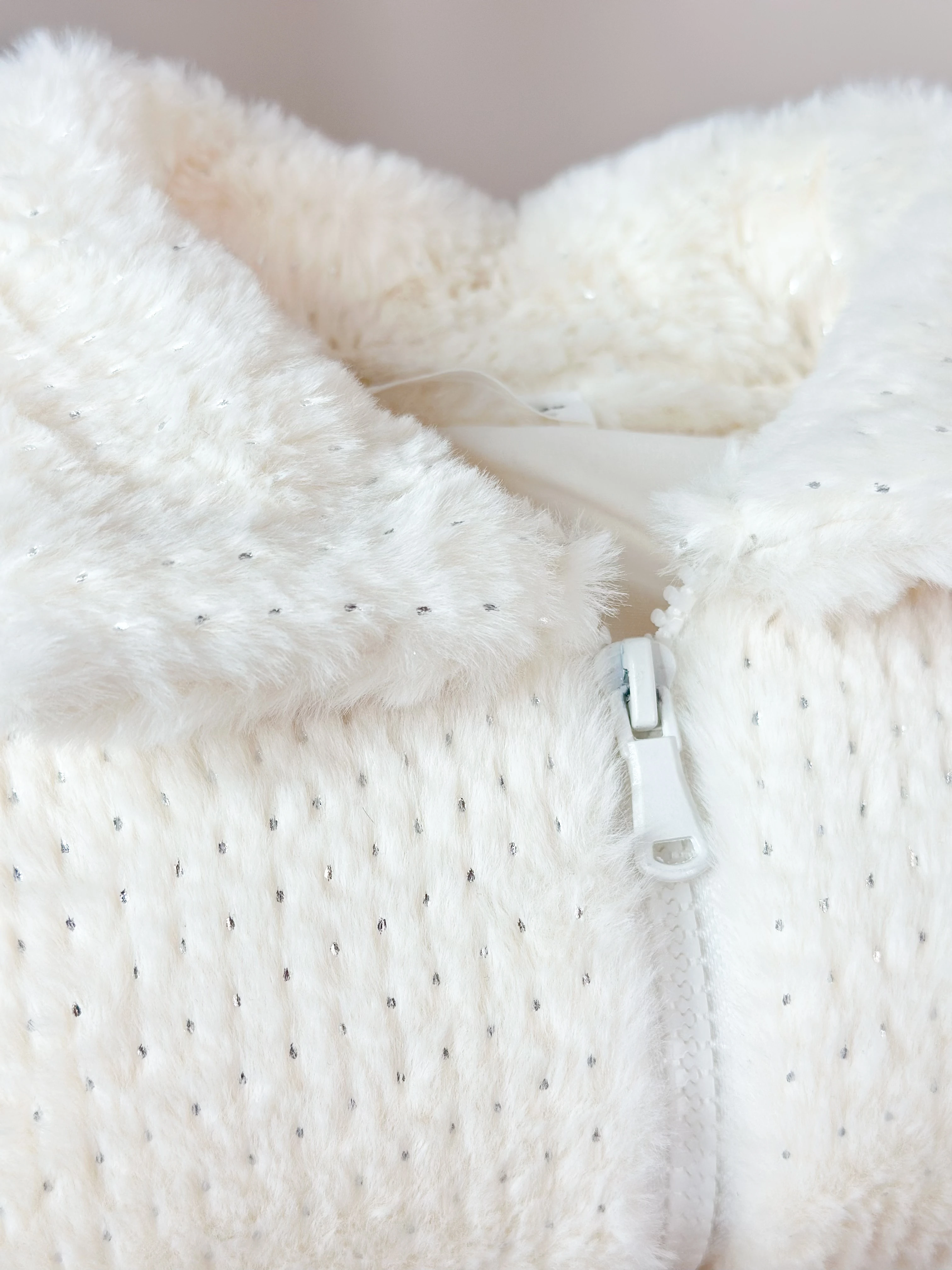 Sim Baskılı Peluş Ceket