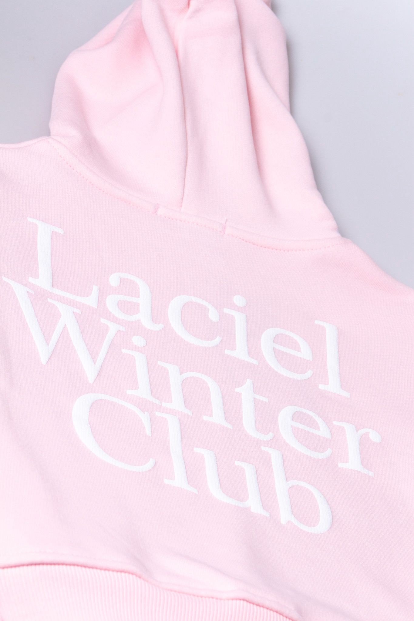 Winter Club Kapüşonlu Unisex Takım-Pembe