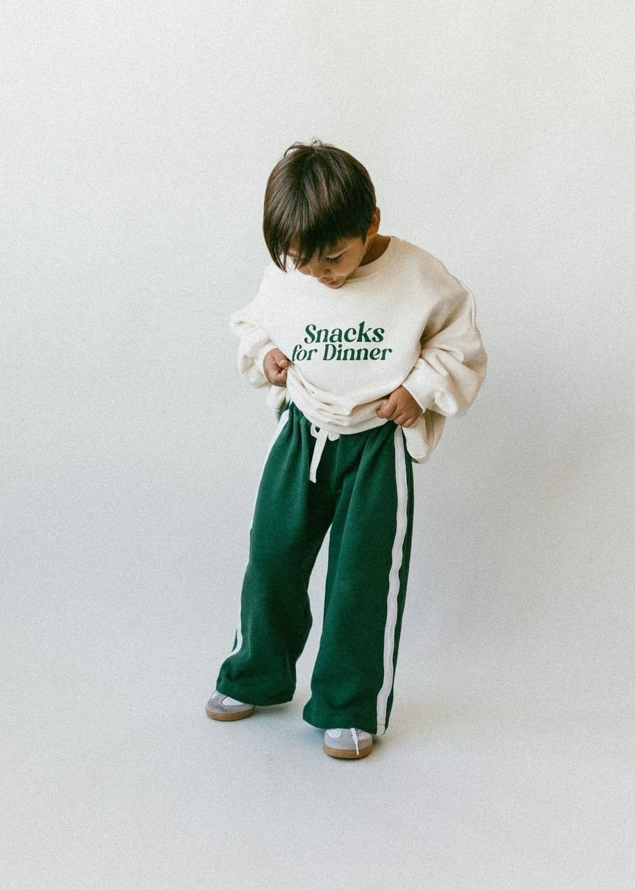 SNACKS FOR DINNER Unisex Overisize Takım