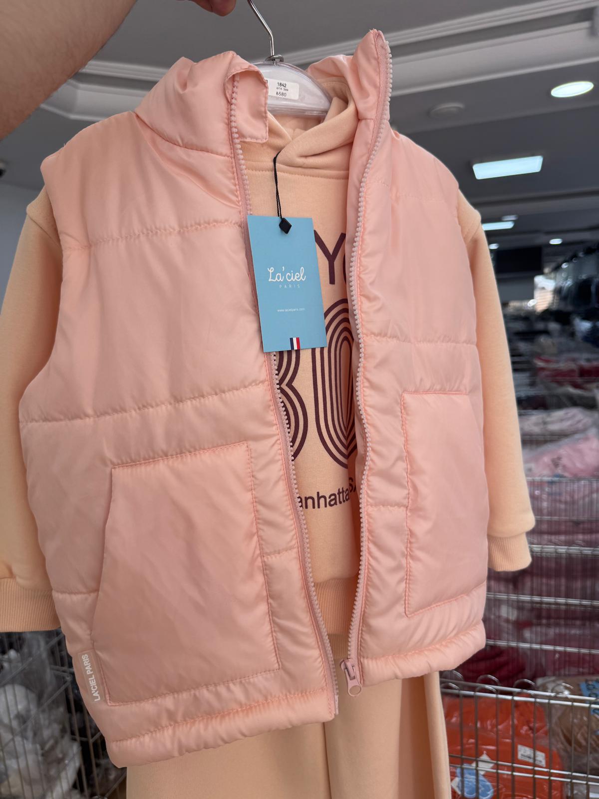 Waterproof Şişme Yelek-Şeftali