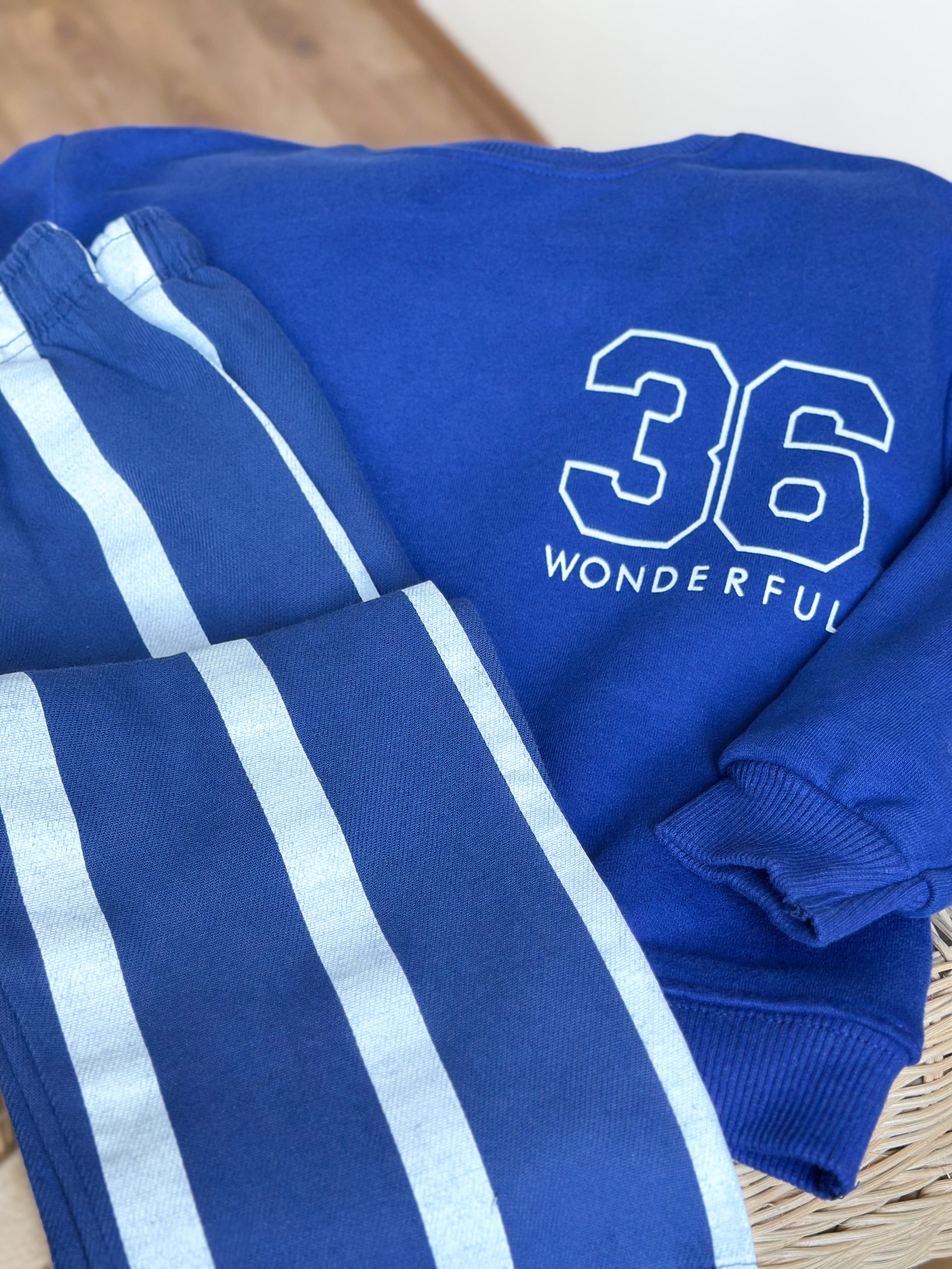 36 BOYS WONDERFUL Sweatshirt ve Dokuma Pantolon Takım