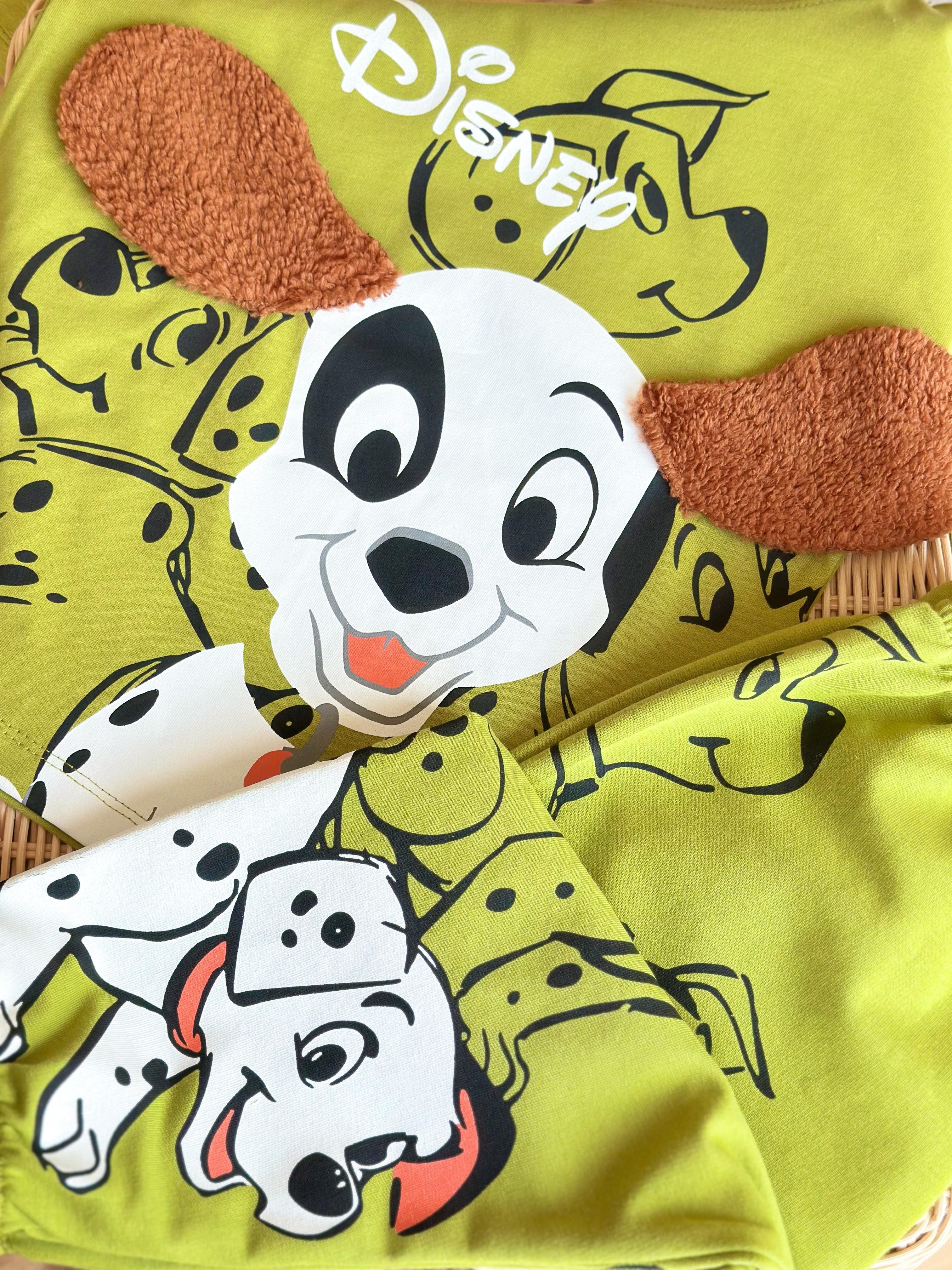 Peluş Sallanan Kulak Detaylı T-Shirt ve Eşofman Altı Takım