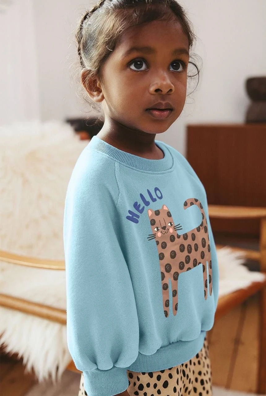 HELLO 3 İplik Kız Çocuk Takım