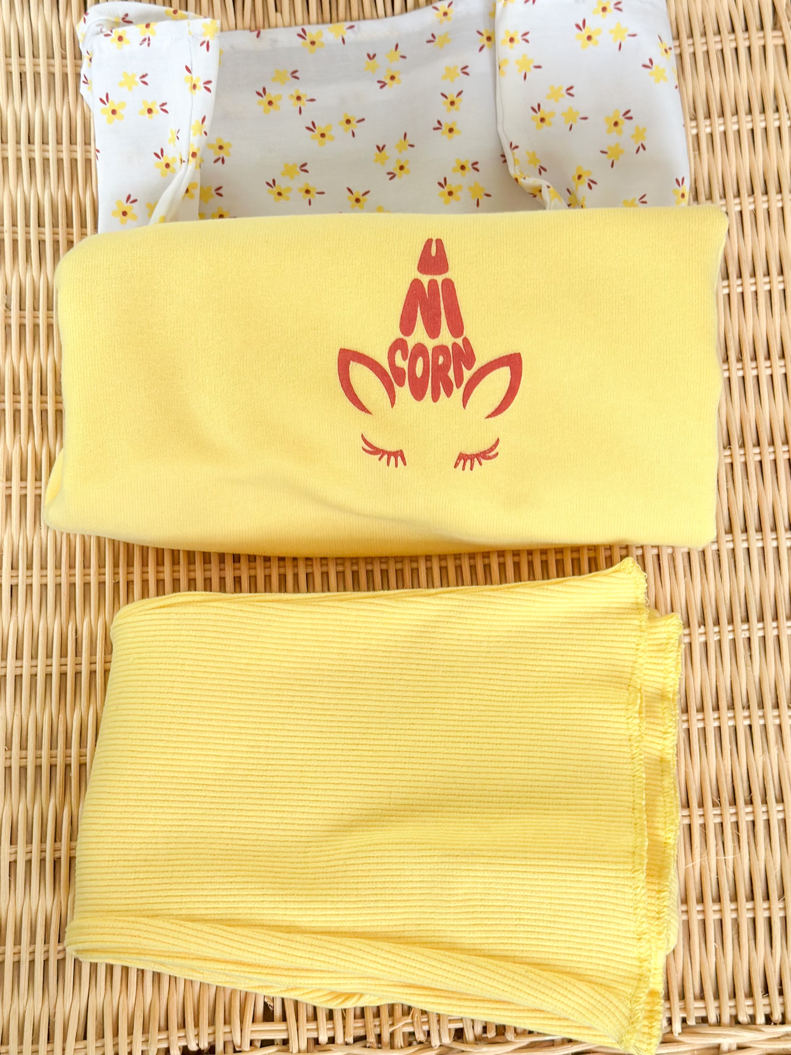BUTTERYELLOW FLOWER Gömlek Detaylı Sweatshirt ve İspanyol Paça Tayt Takım 