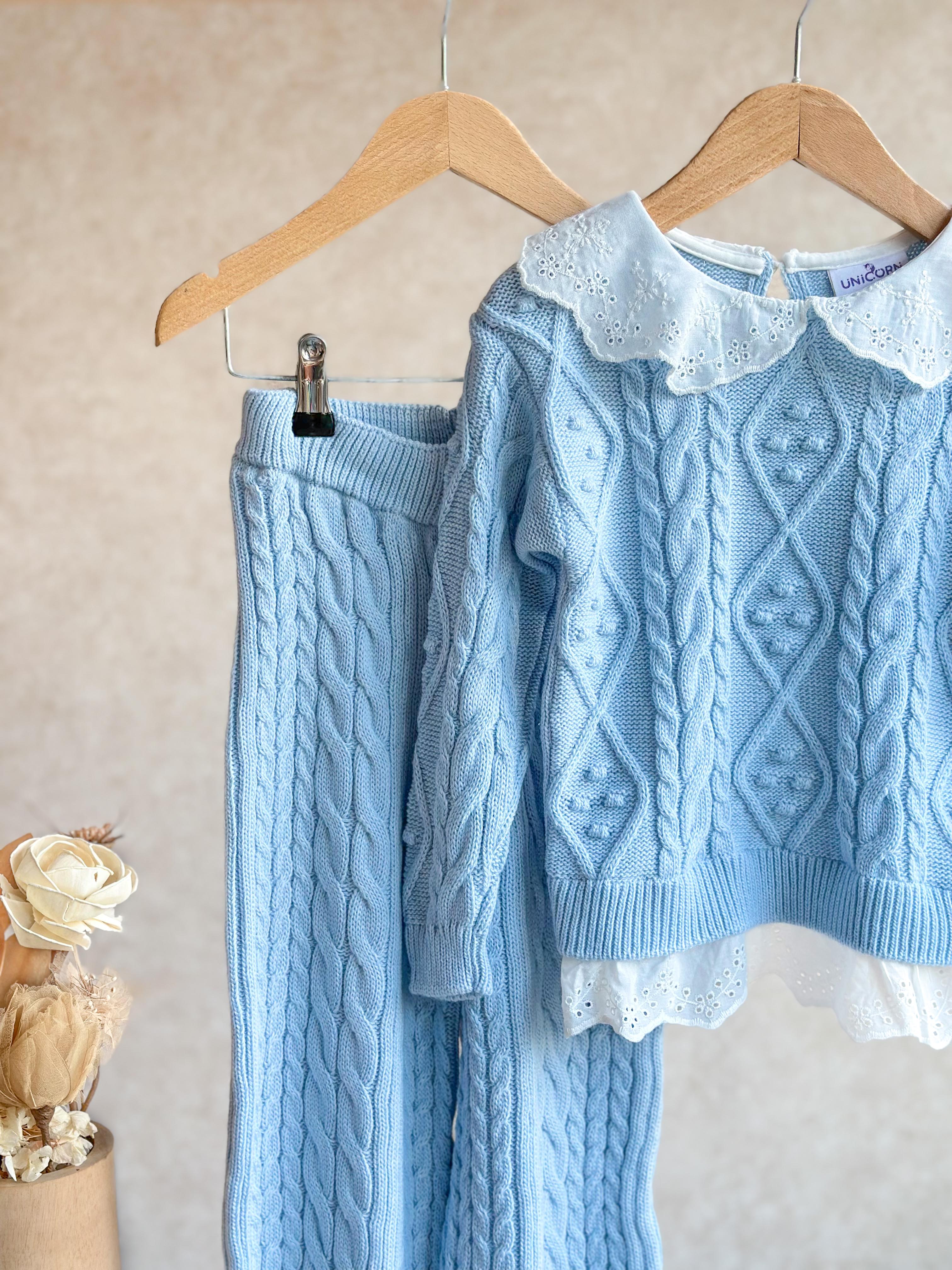 BABYBLUE Triko Kız Çocuk Takım