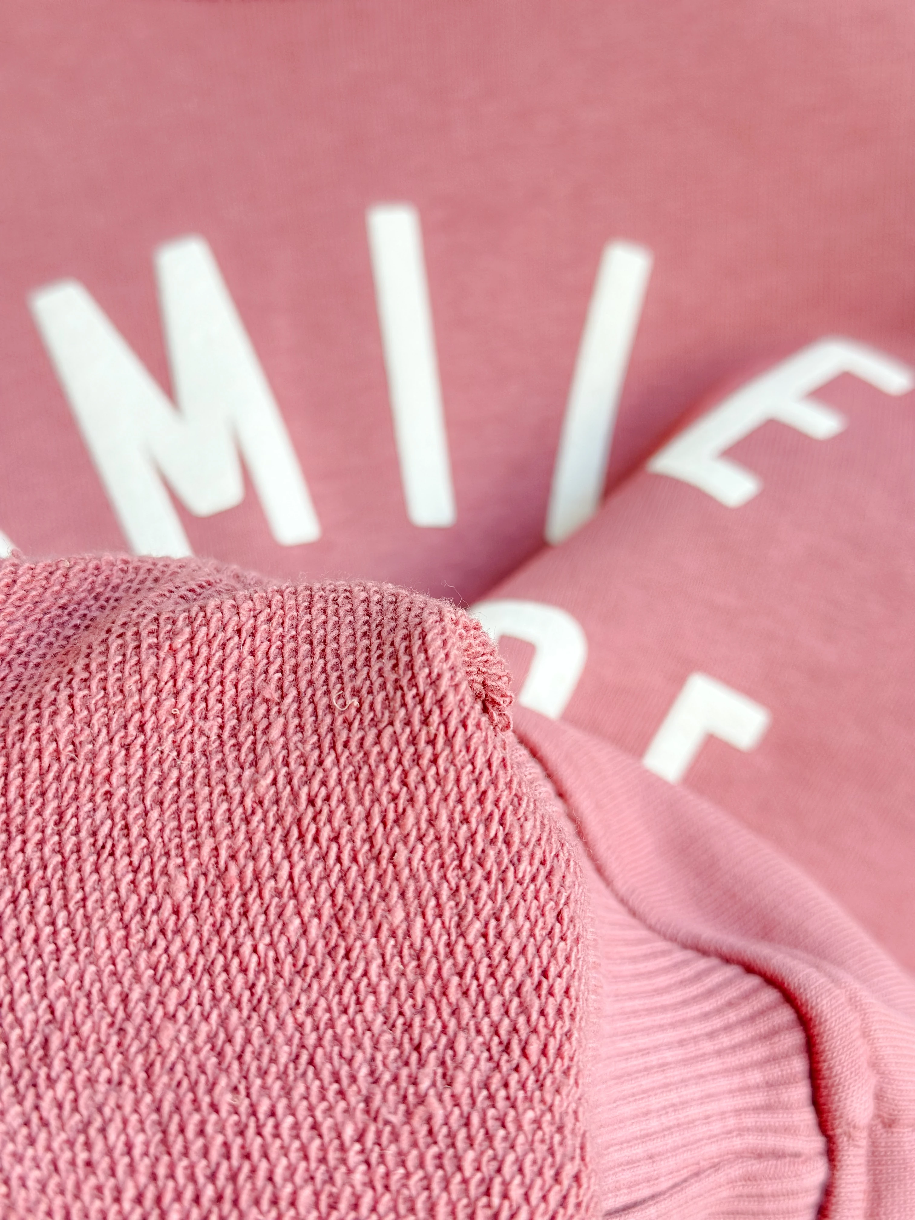 Smile And Be Happy Kız Çocuk Sweatshirt ve Tayt Takım