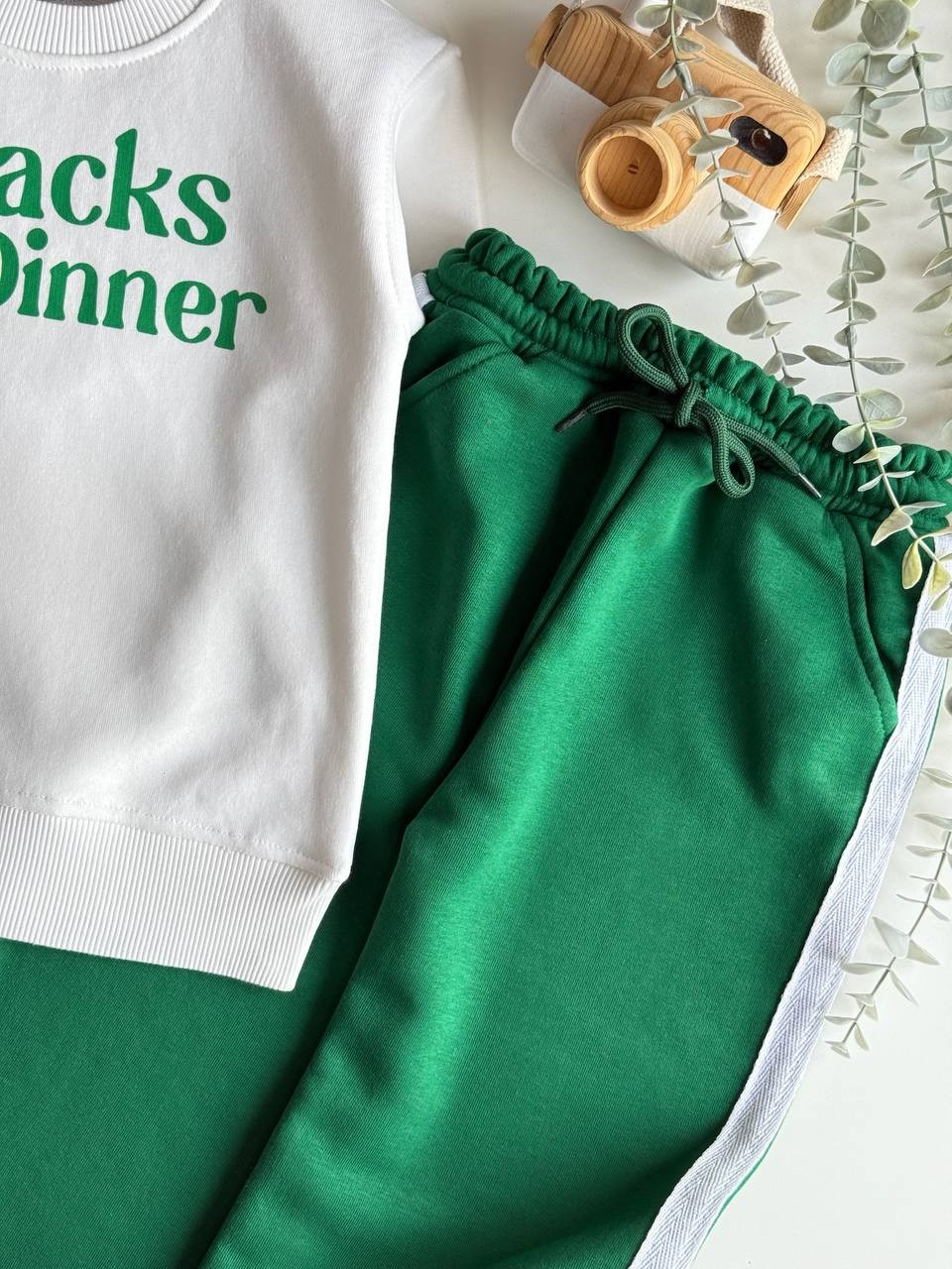 SNACKS FOR DINNER Unisex Overisize Takım