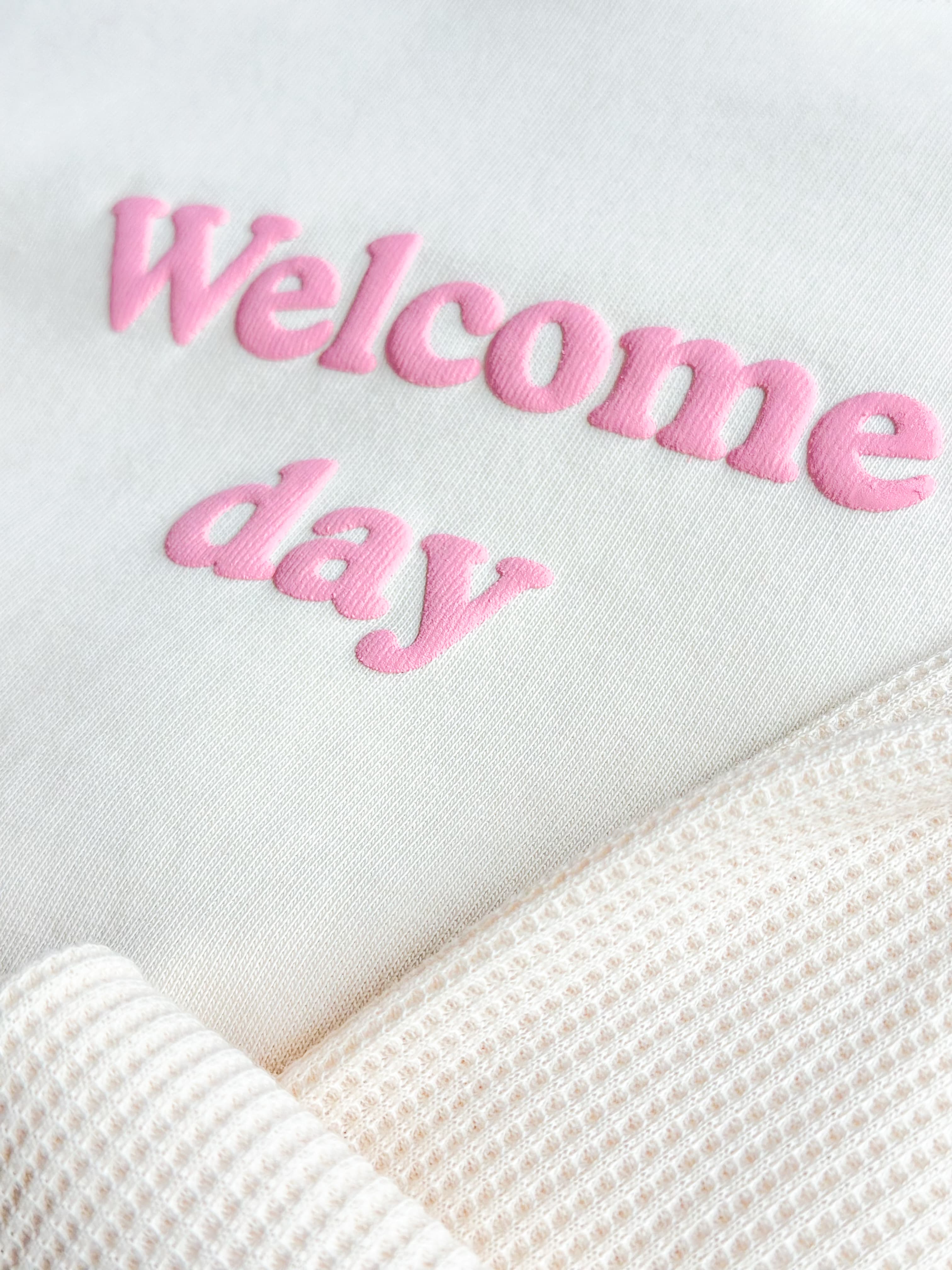 Wellcome Day Kız Çocuk Sweatshirt ve Pantolon Takım