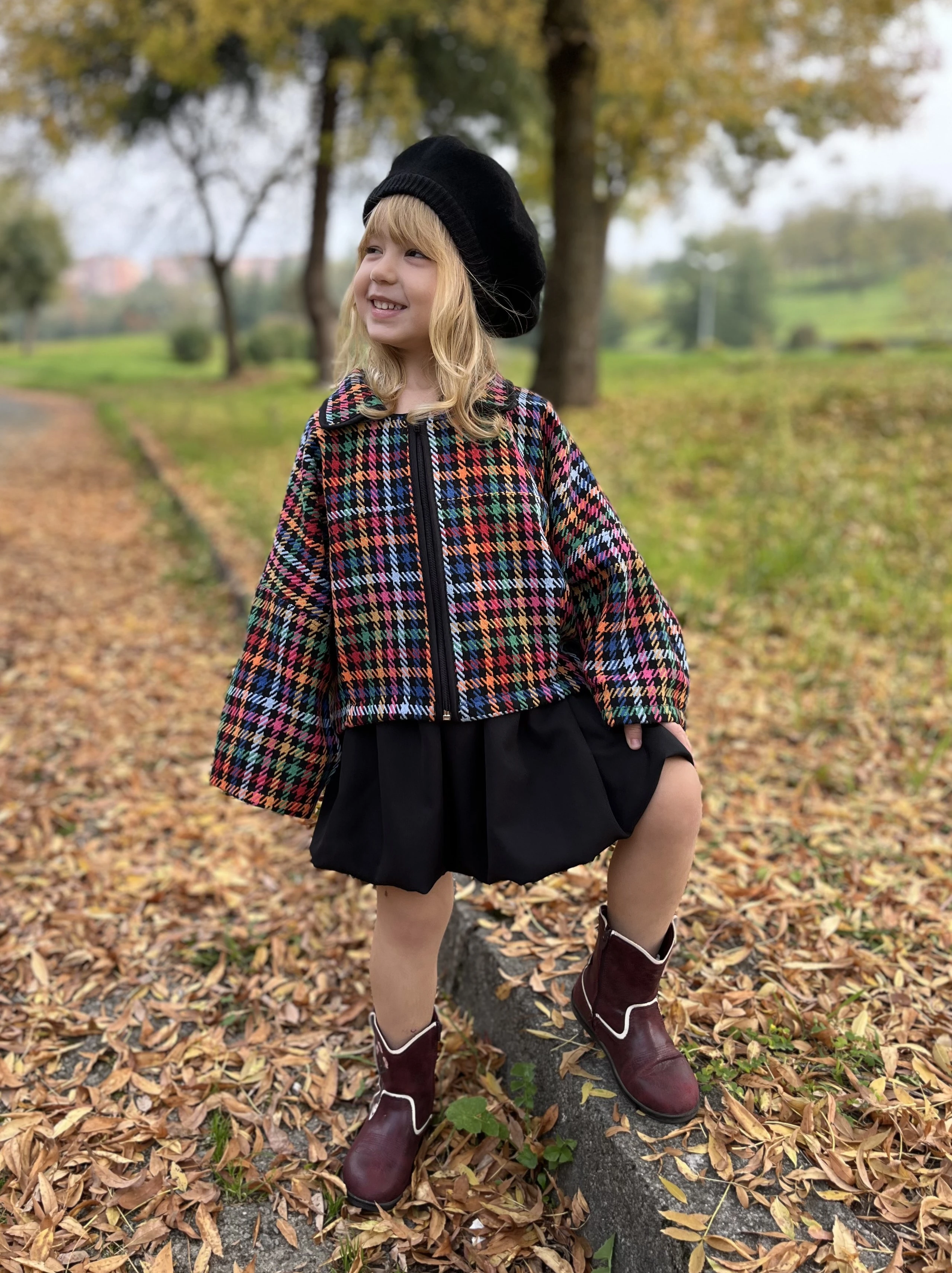 NORA Kız Çocuk Bomber Ceket