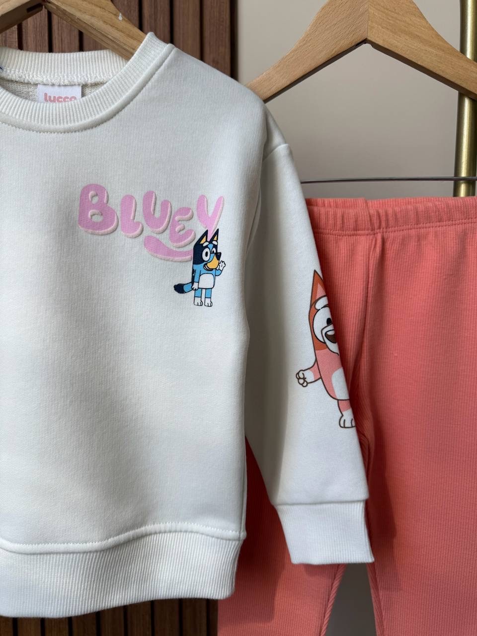 Yeni Sezon Bluey Kız Çocuk Takım