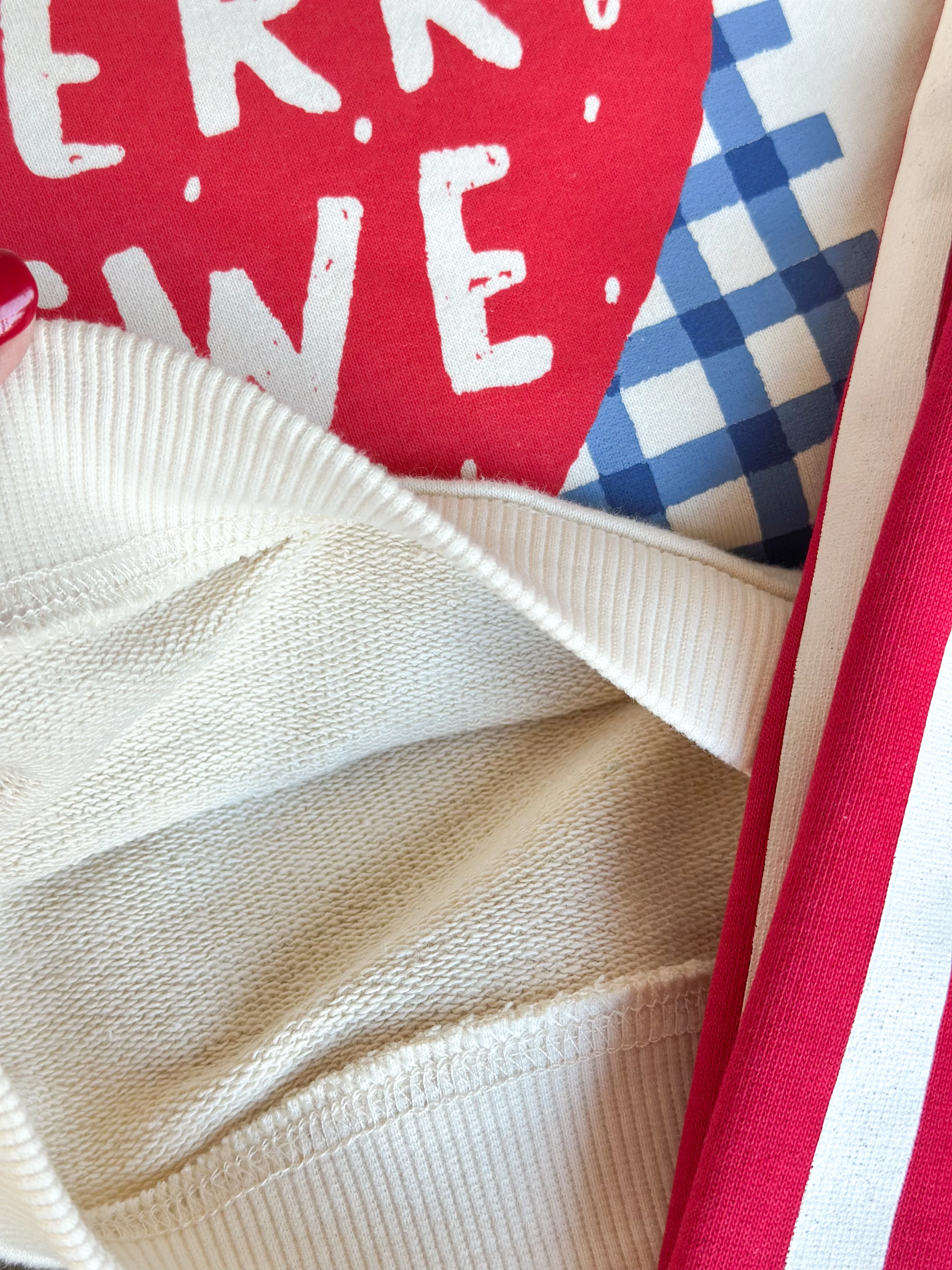 BERRY SWEET Baskılı Sweatshirt ve 3 İplik Pantolon Takım