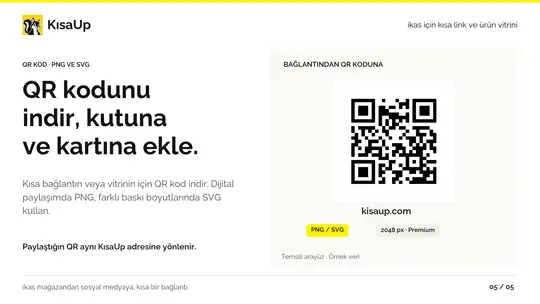 KısaUp: Kısa Link ve Ürün Vitrini ekran görüntüsü 5