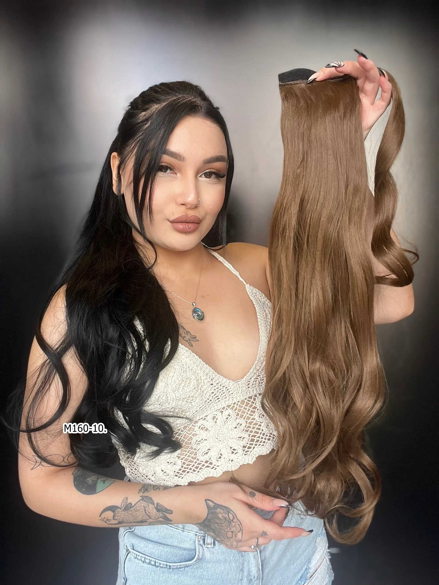 Bağcıklı Dalgalı At Kuyruğu - Kumral