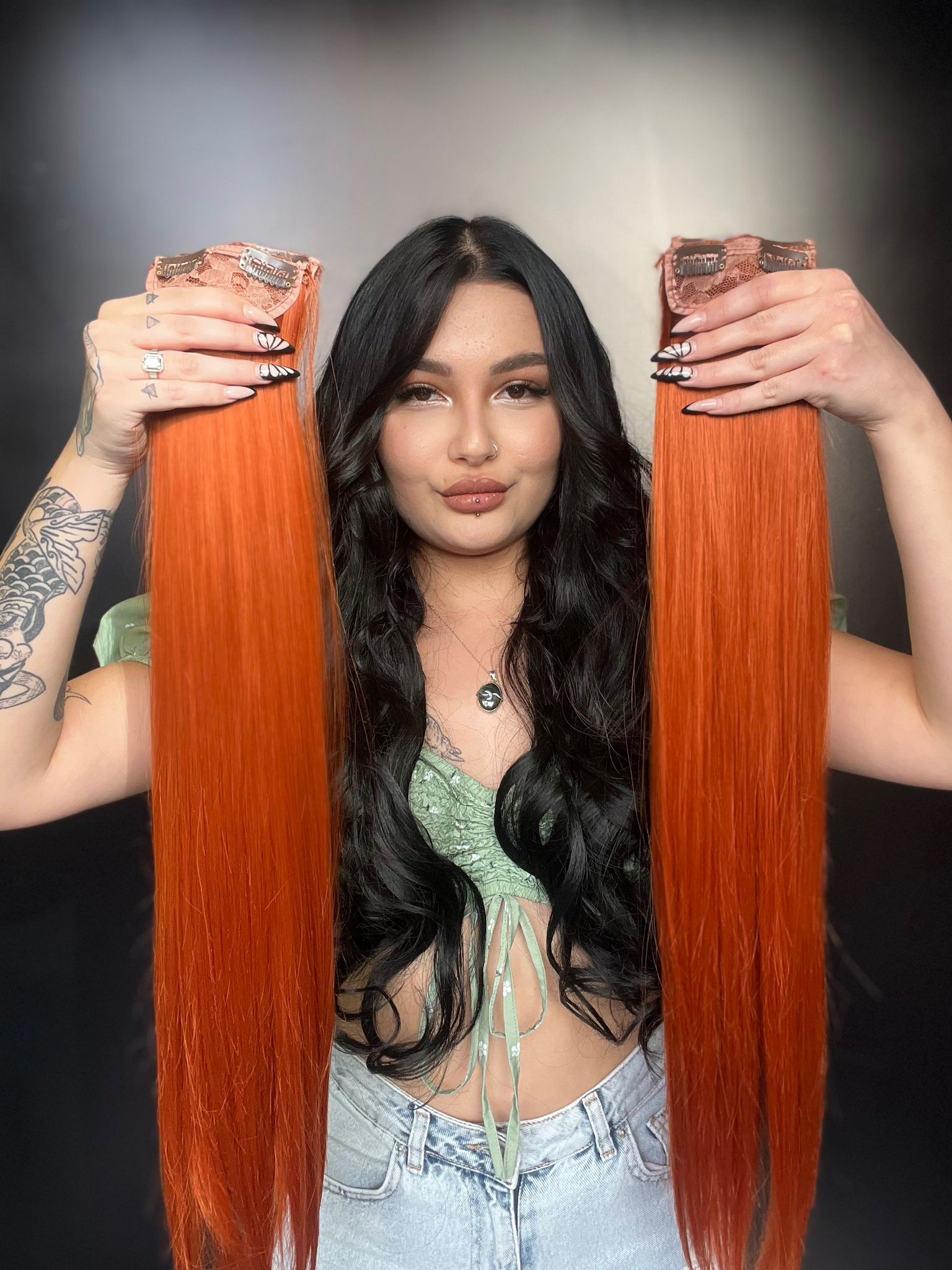 Düz 8 Parça Çıt Çıt - Bakır