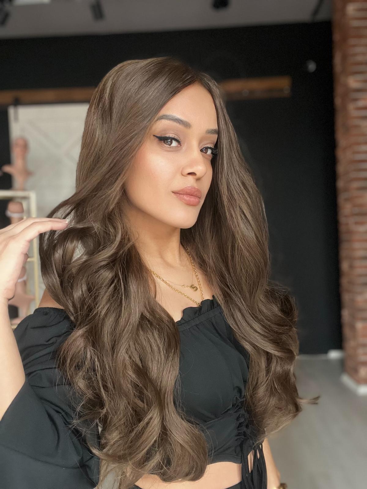 Her Yöne Ayrılabilen Hava Alan Tül Peruk