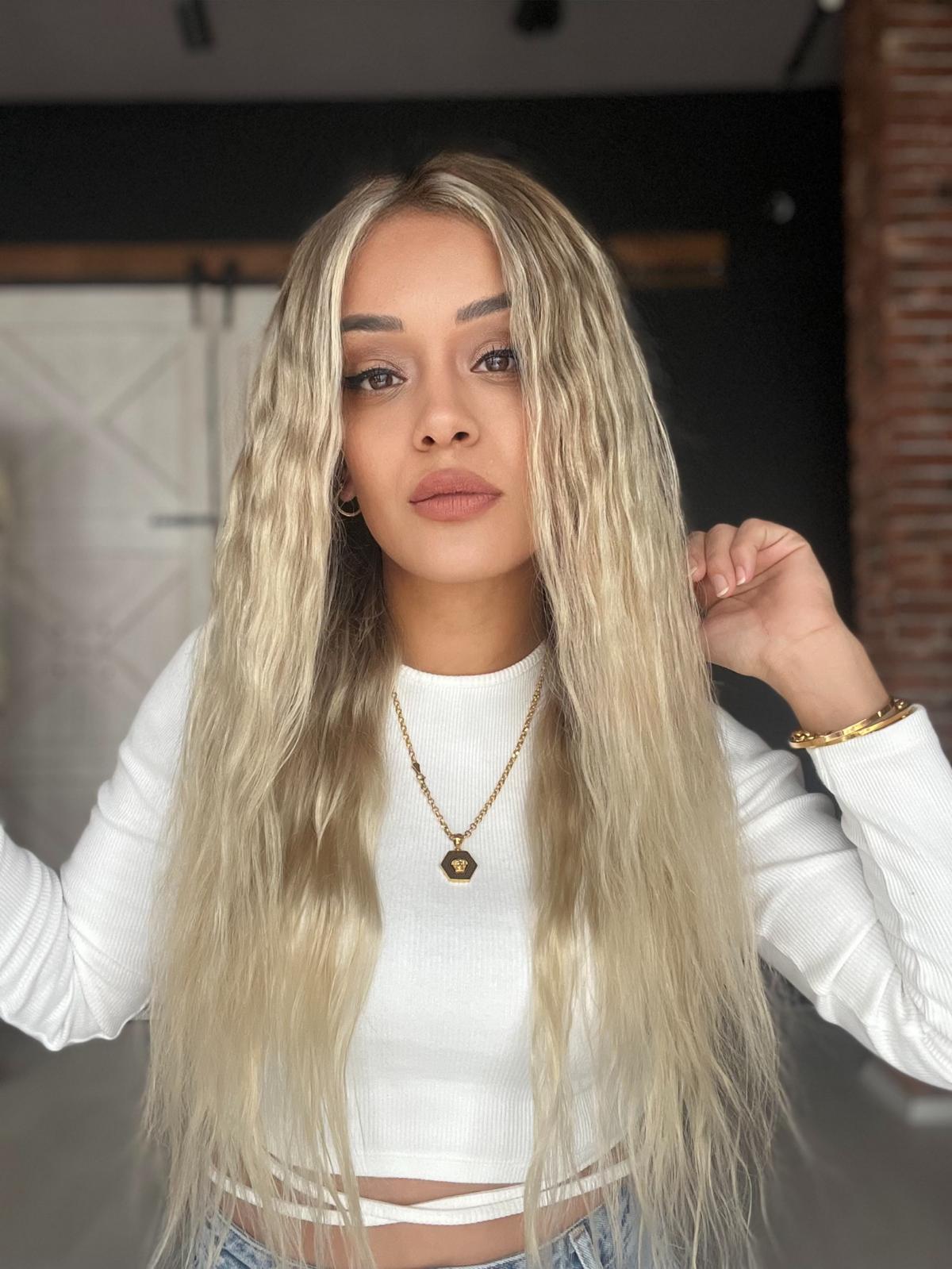 2025 Yeni Koleksiyon Qr Serisi.%100 Gerçek saç tül peruk