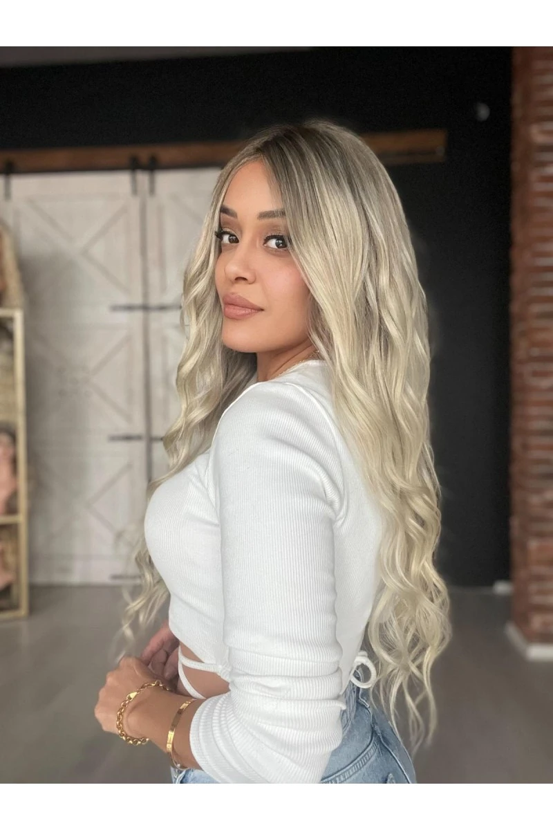 2025 Yeni Koleksiyon Qr Serisi.%100 Gerçek saç tül peruk