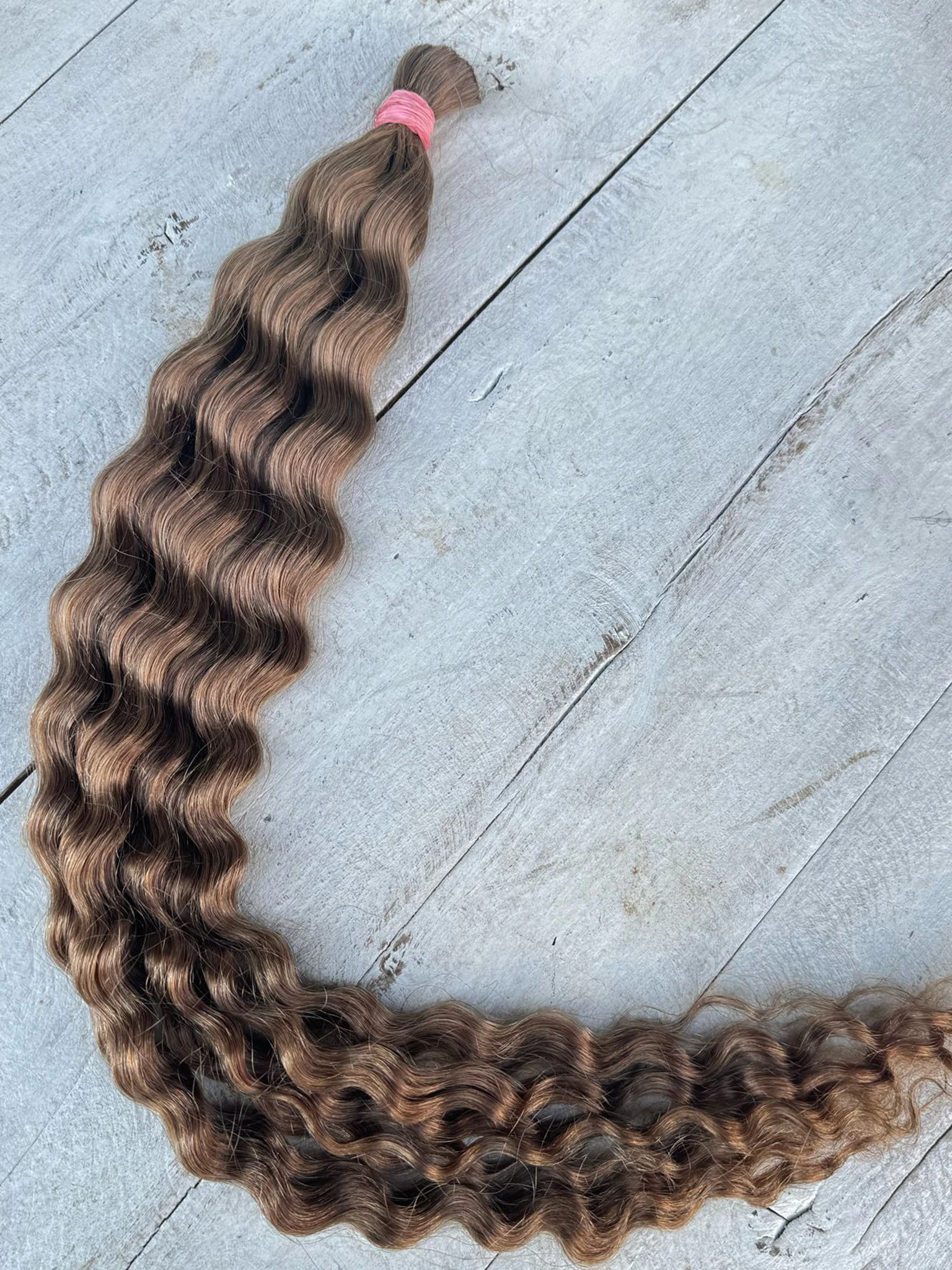 Yıka Çık Doğal Su dalgasına sahip orjinal saç 200 gram için geçerli ilan