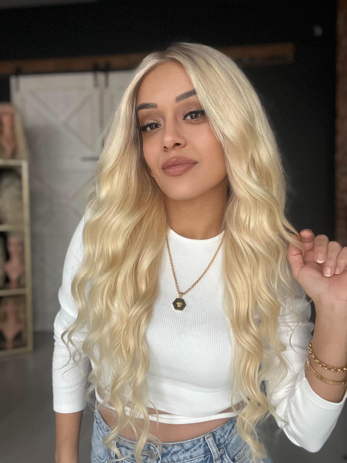 2025 Yeni Koleksiyon Qr Serisi.%100 Gerçek saç tül peruk