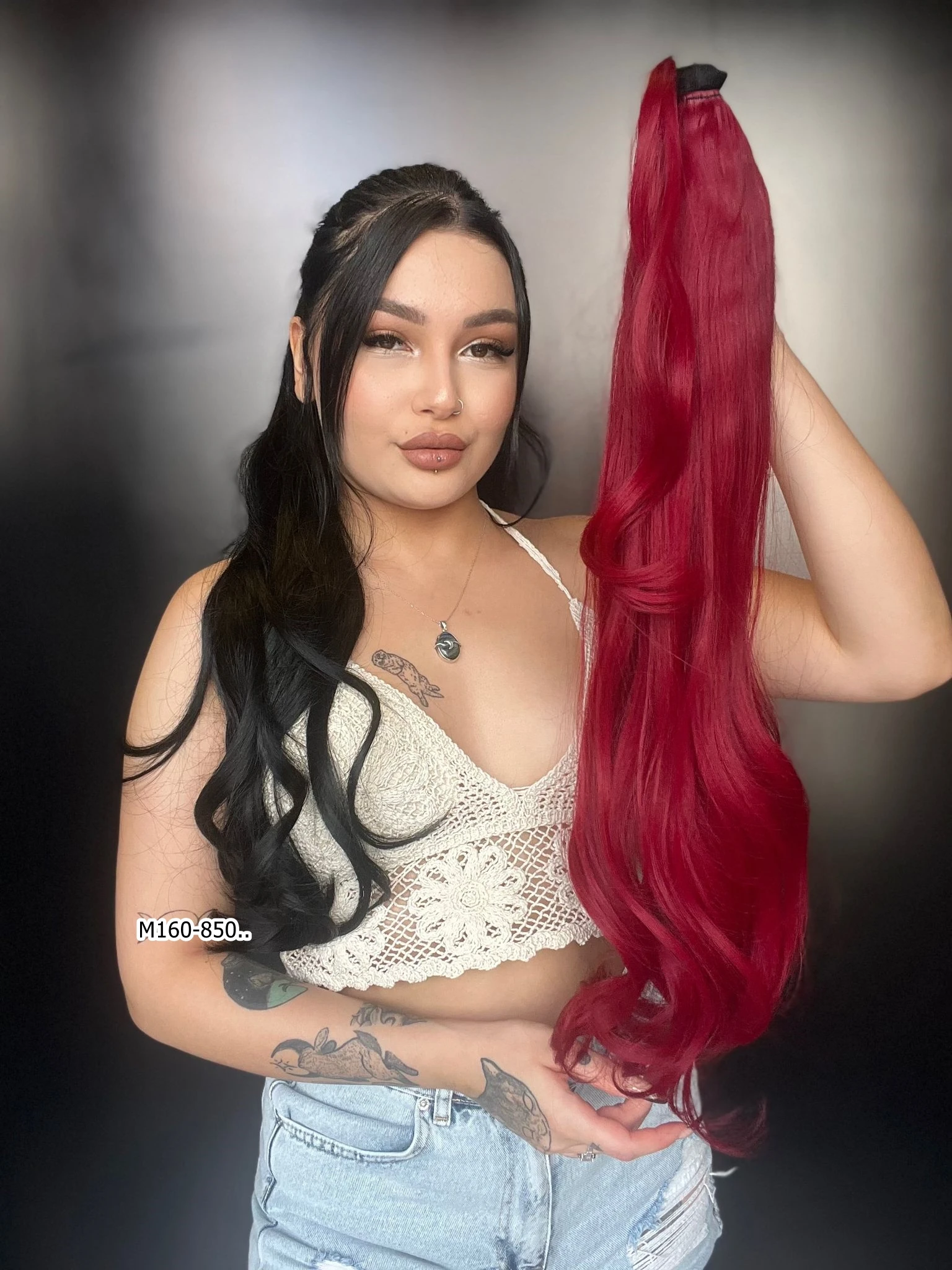 Bağcıklı Dalgalı At Kuyruğu - Kızıl