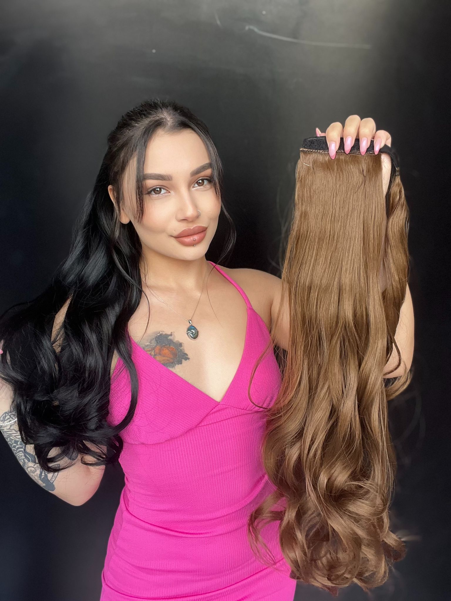 Cırcırtlı Bağcıklı At Kuyruğu Tak çık  Kumral