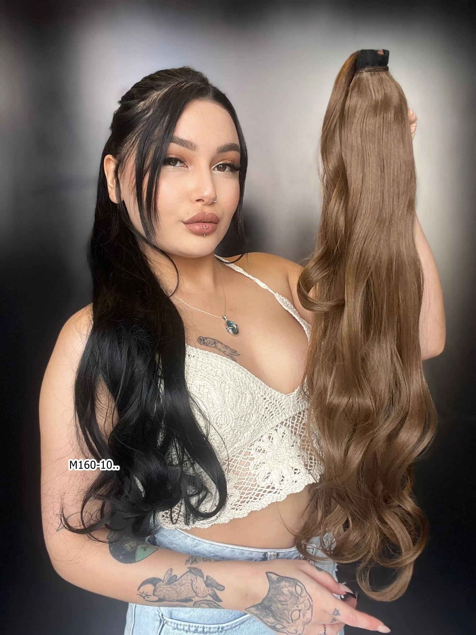 Bağcıklı Dalgalı At Kuyruğu - Kumral