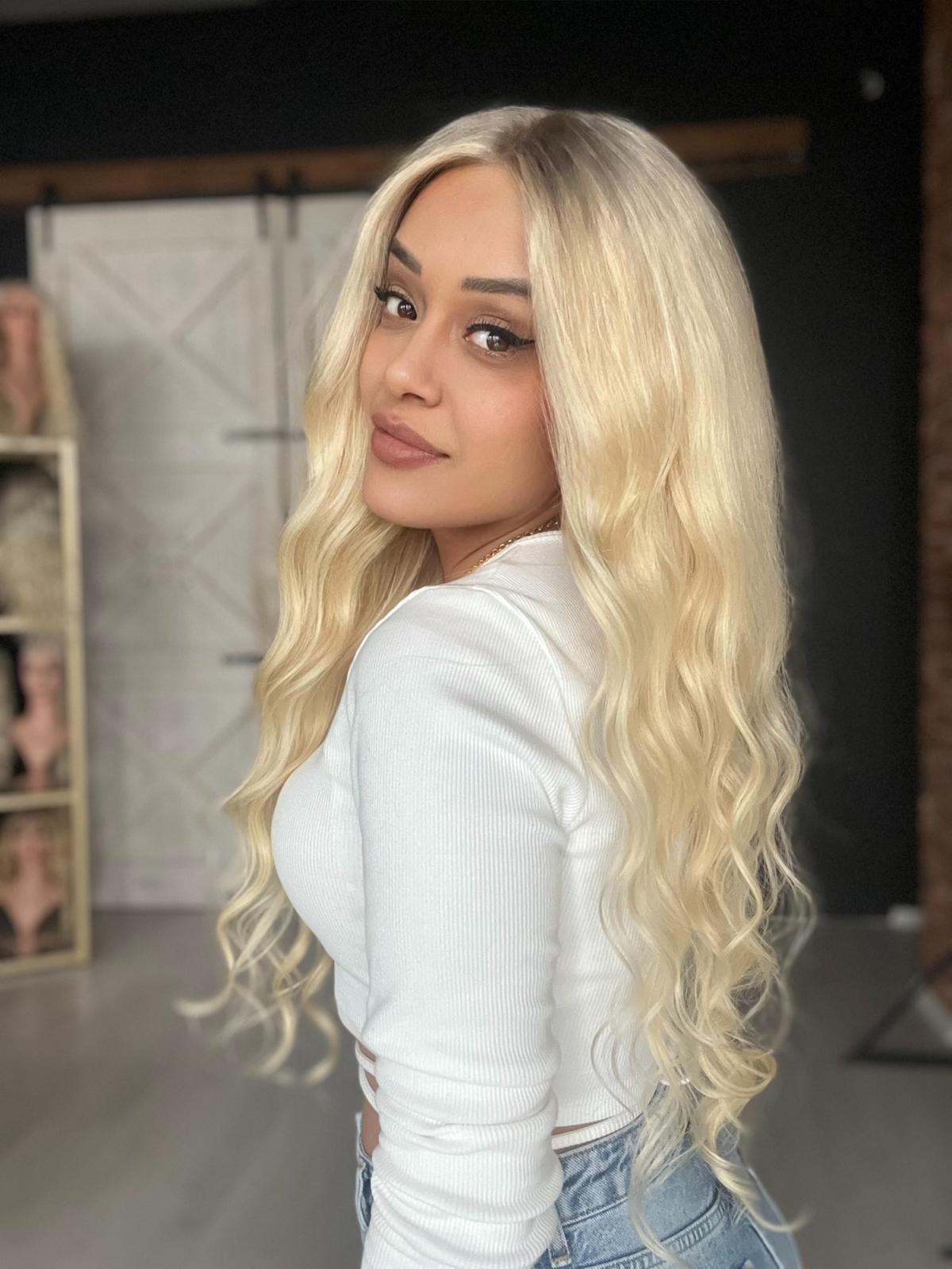 2025 Yeni Koleksiyon Qr Serisi.%100 Gerçek saç tül peruk