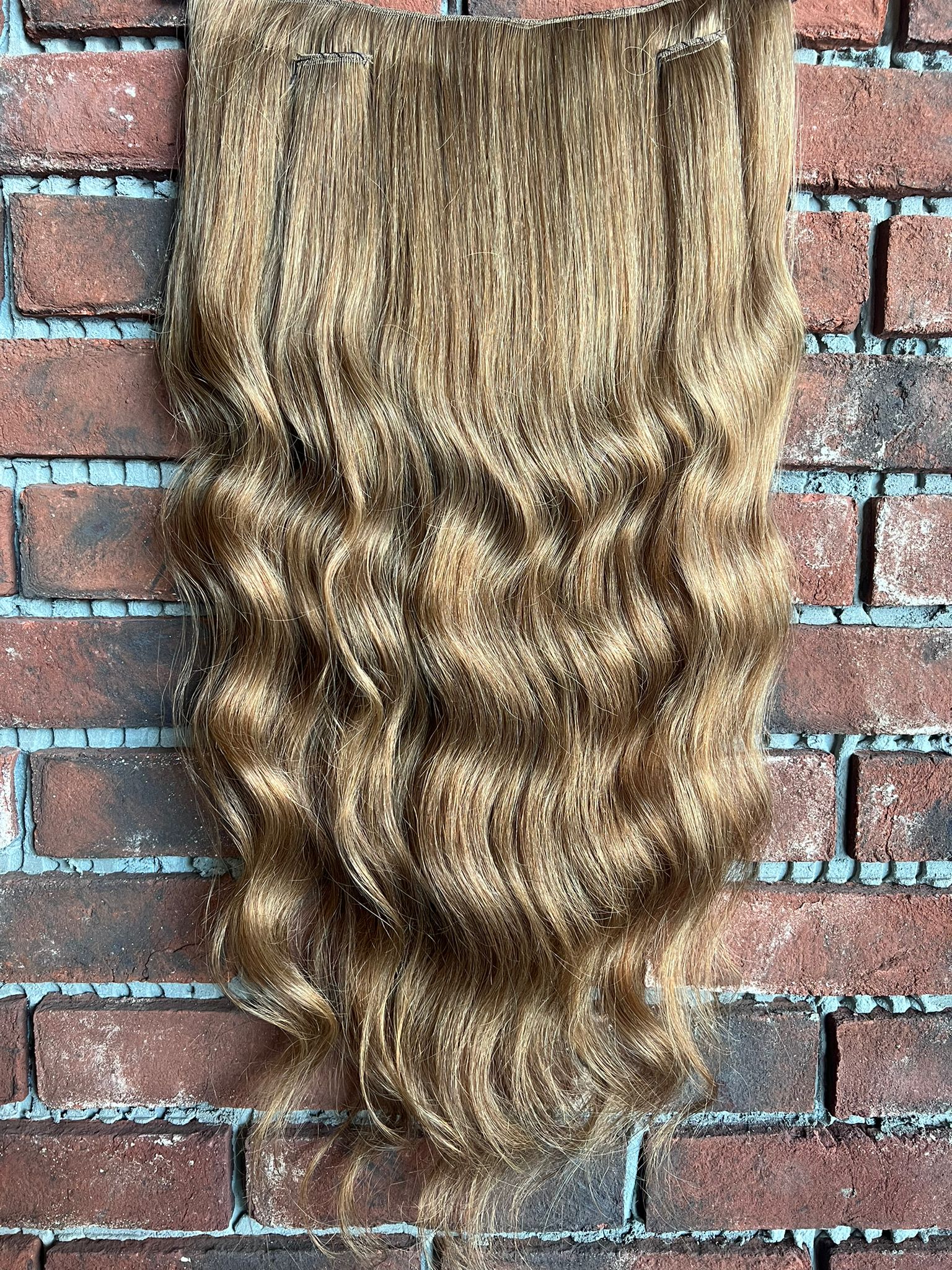 U Part Peruk yarımay çıtçıt Gerçek Saç