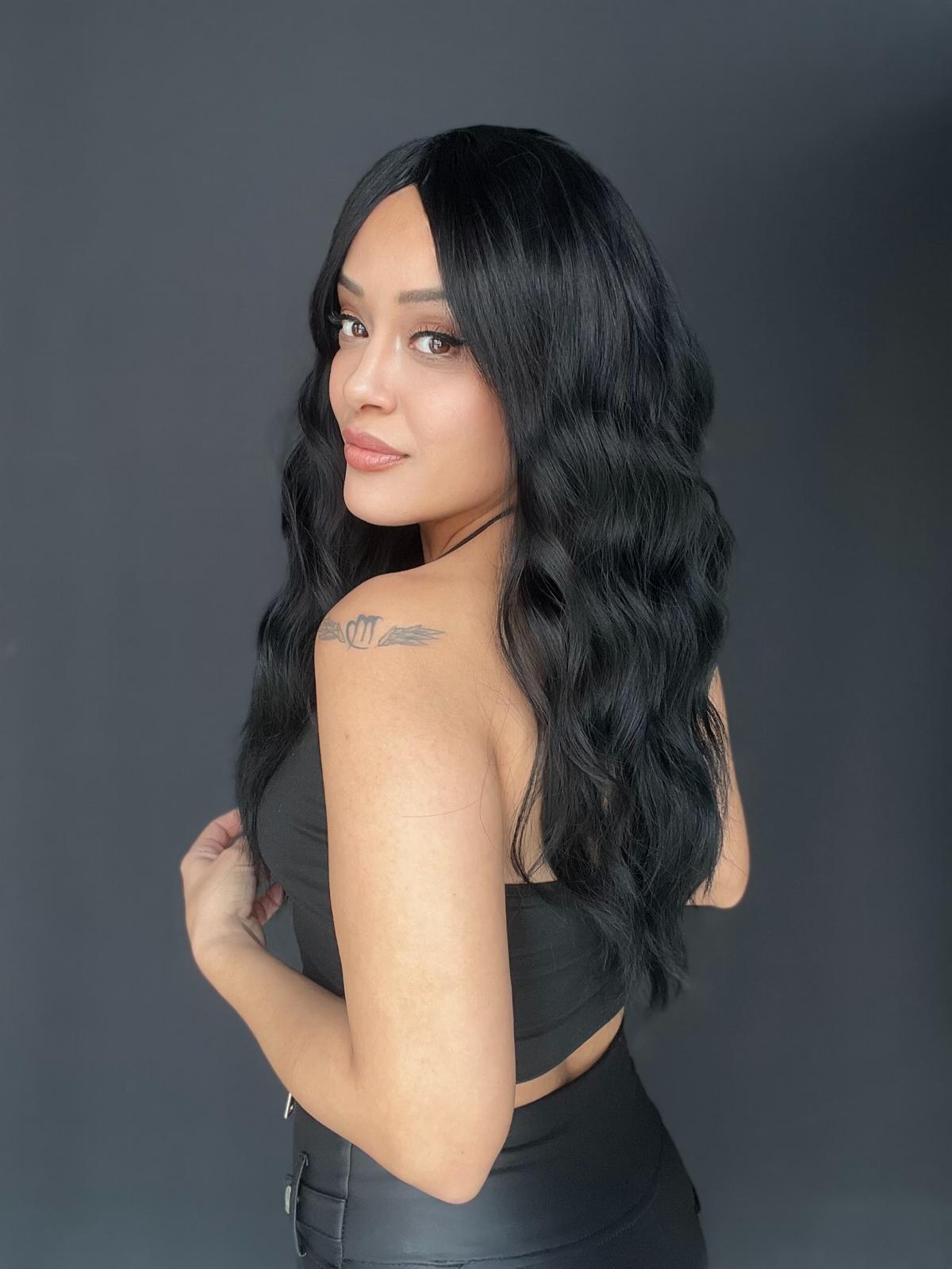 Gerçek Saç dokusunda Fiber Medikal peruk