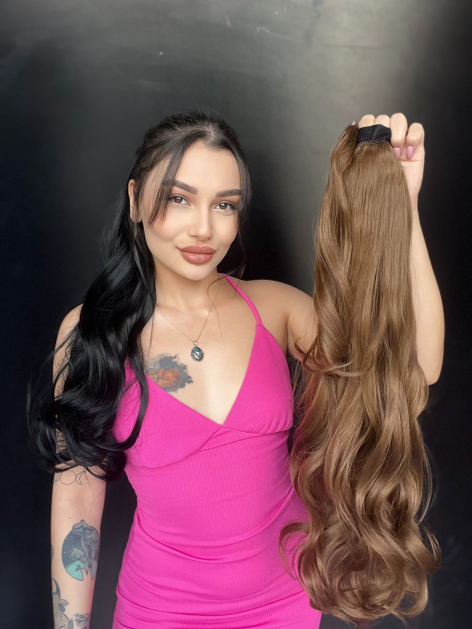 Cırcırtlı Bağcıklı At Kuyruğu Tak çık  Kumral