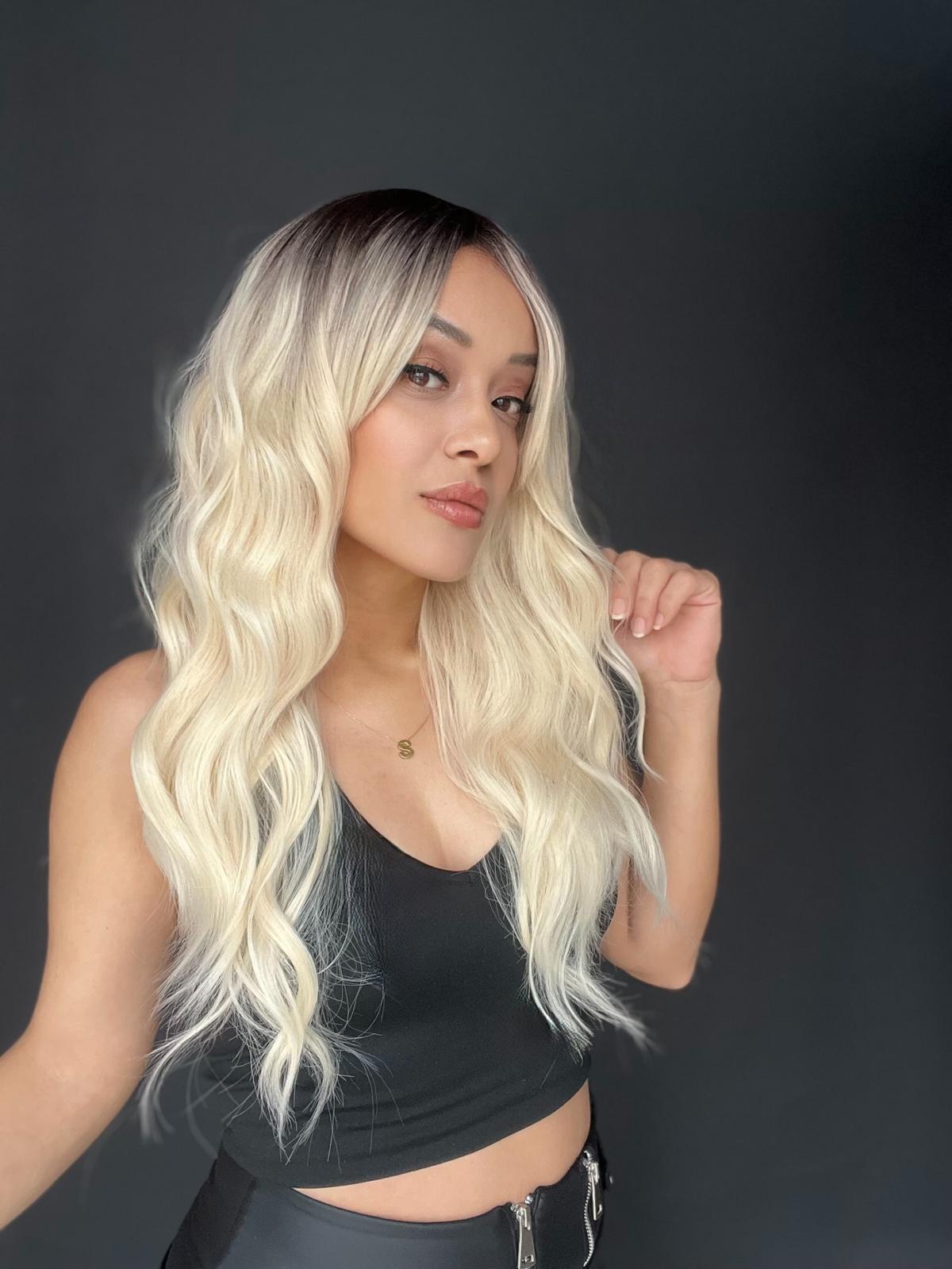 Gerçek Saç dokusunda Fiber Medikal peruk