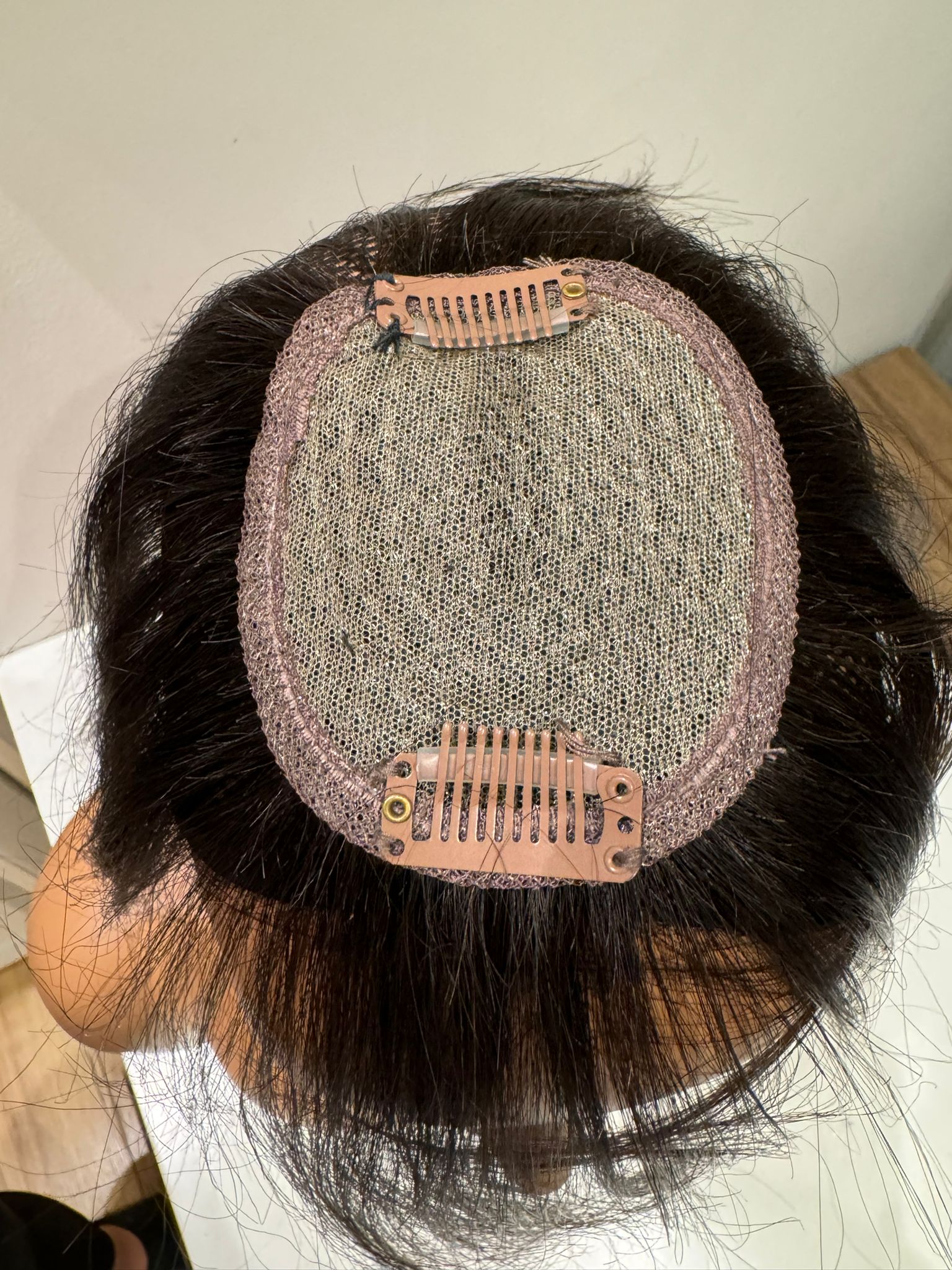 Tül  Tepelik Tepe kısmı özel Hava alır tepe Gerçek saçtan özel üretim 28