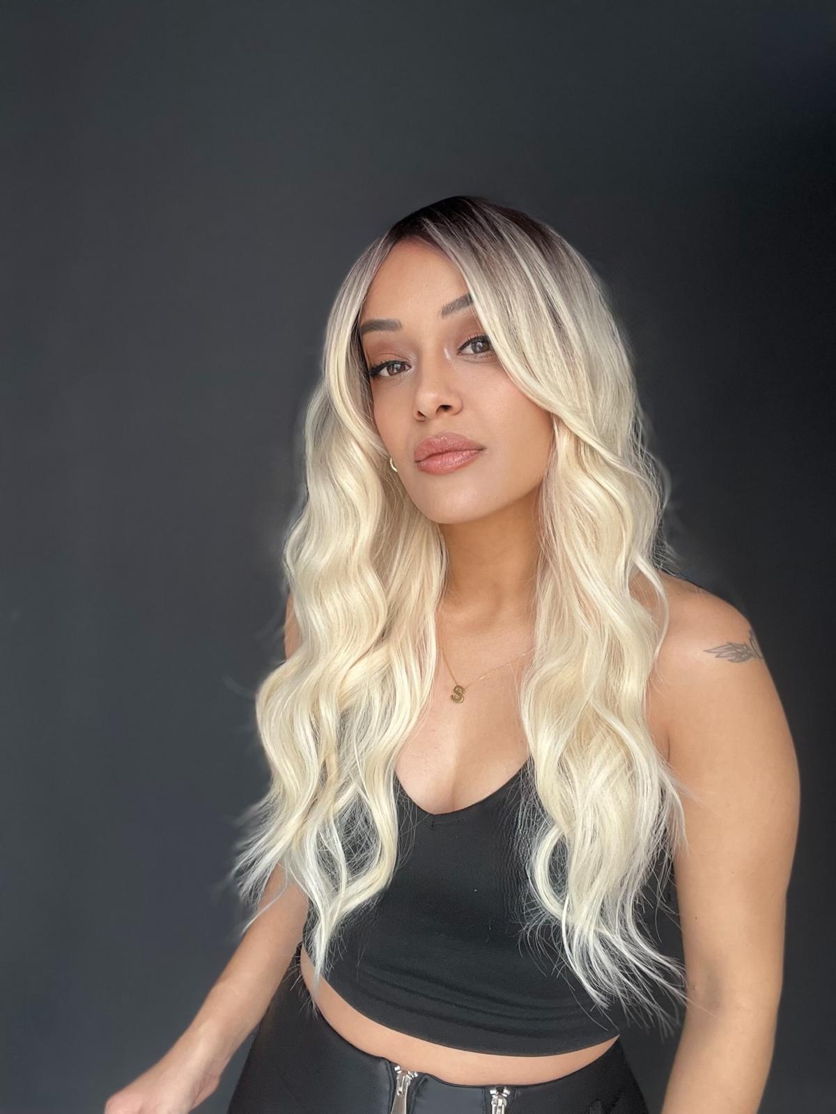 Gerçek Saç dokusunda Fiber Medikal peruk