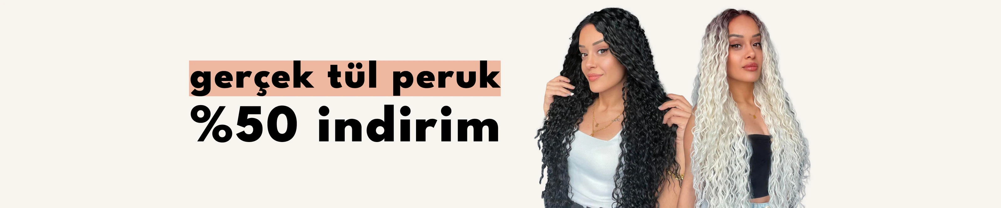 Gerçek Tül Peruk