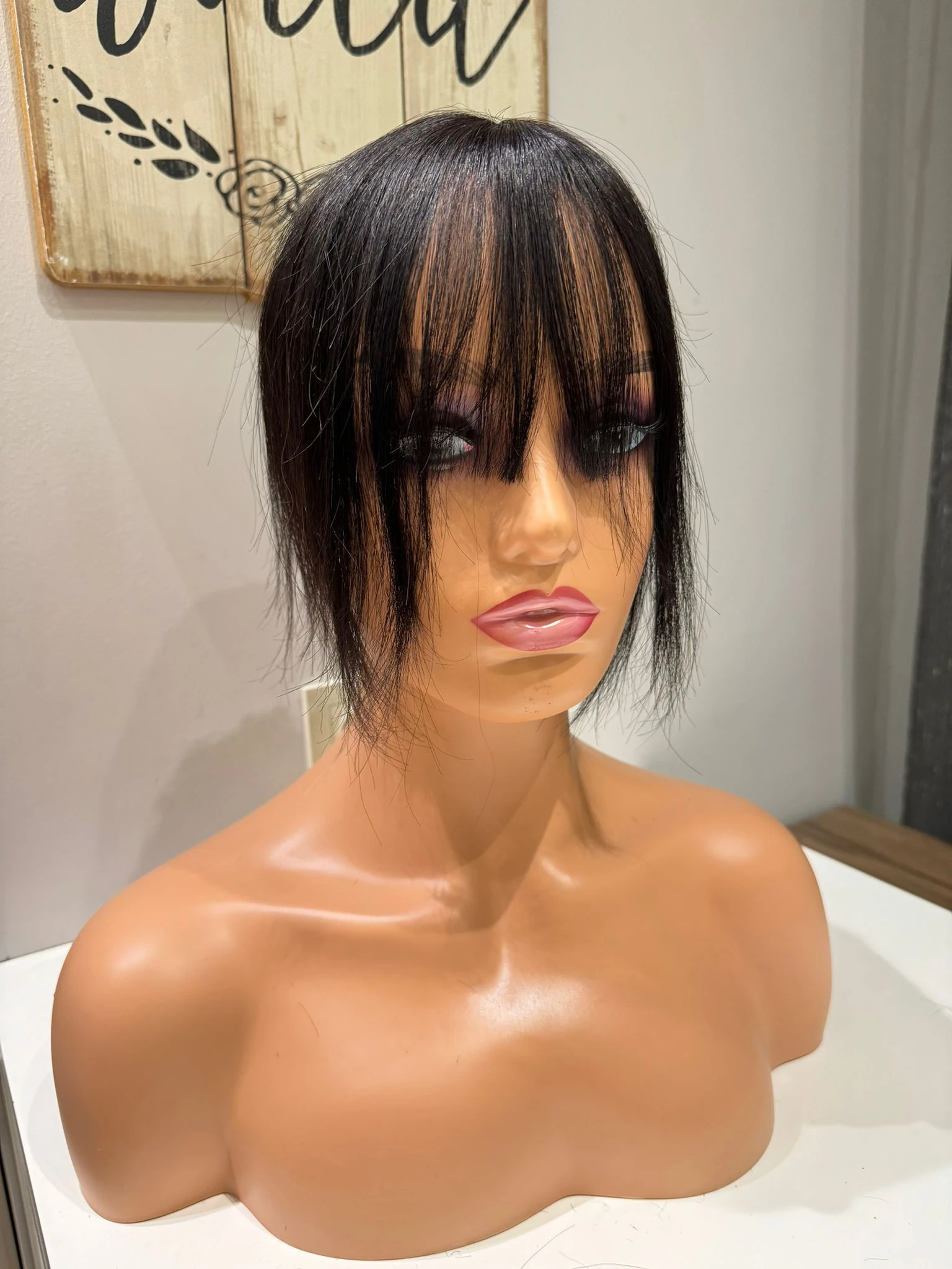 Tül  Tepelik Tepe kısmı özel Hava alır tepe Gerçek saçtan özel üretim  tltepelik3