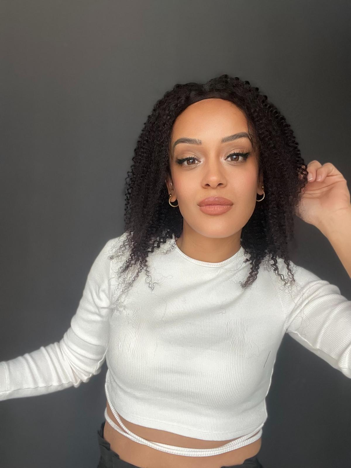 Yıka Çık Orjinal Kendi dalgalı Tül peruk