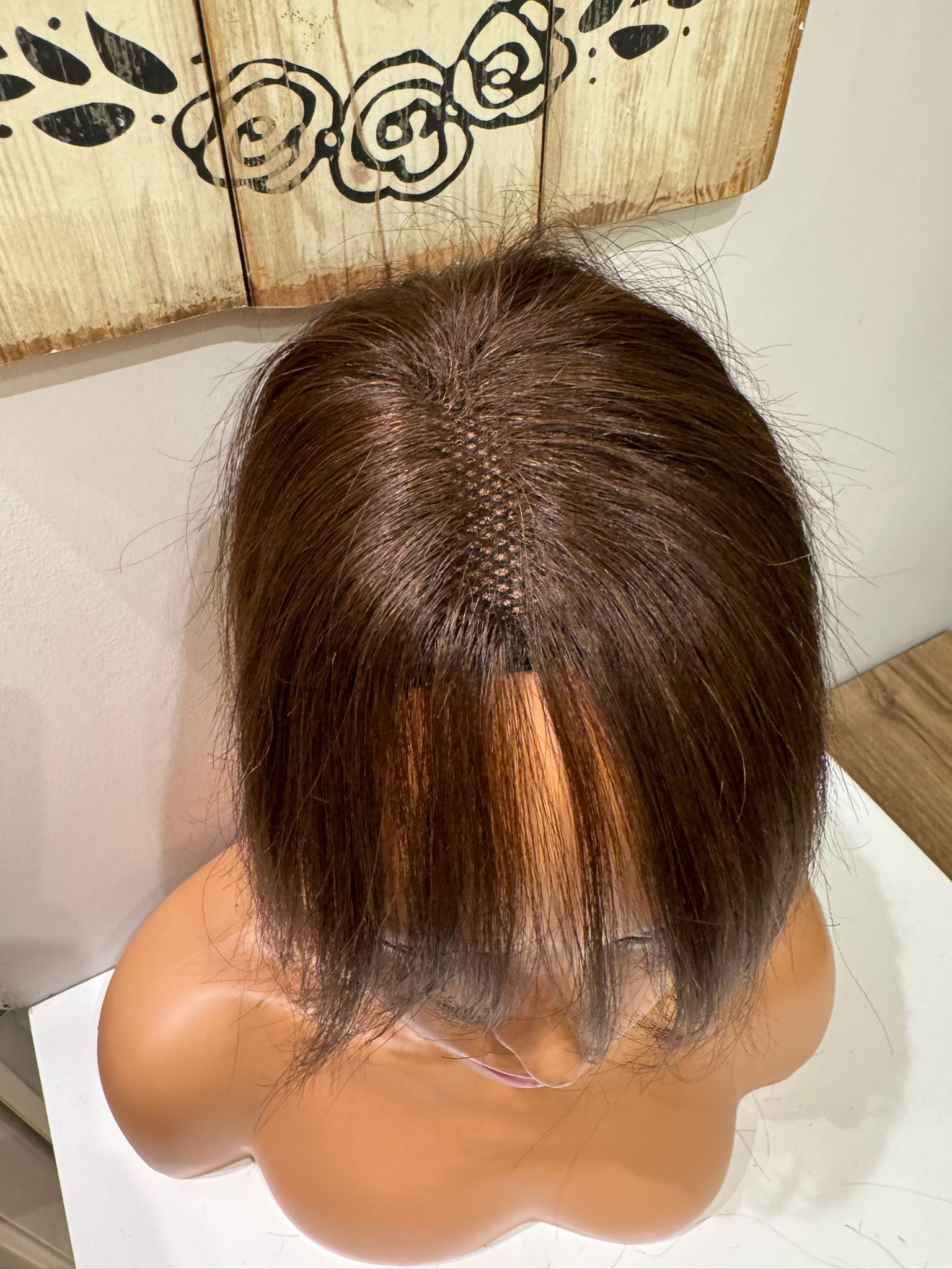 Tül  Tepelik Tepe kısmı özel Hava alır tepe Gerçek saçtan özel üretim  tltepelik4