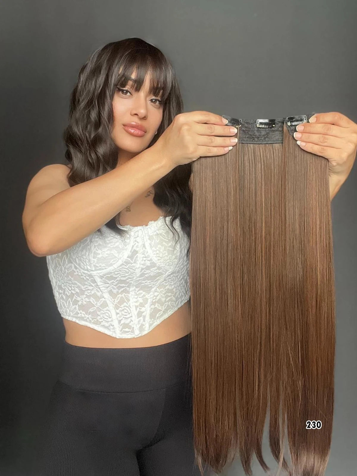 Düz Yarım Ay + 2 Yan Çıt Çıt