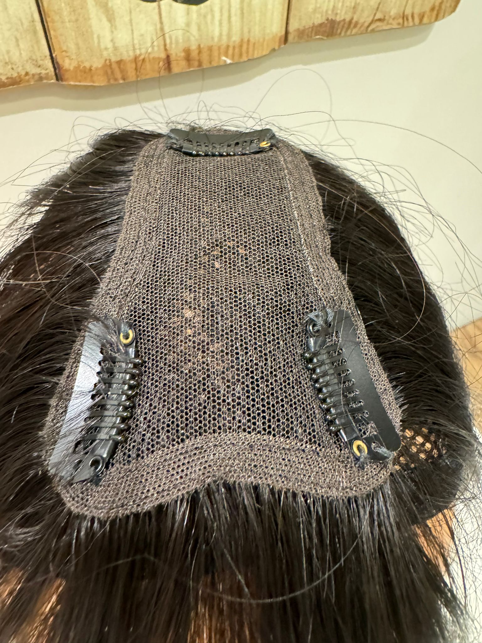 Tül  Tepelik Tepe kısmı özel Hava alır tepe Gerçek saçtan özel üretim 13