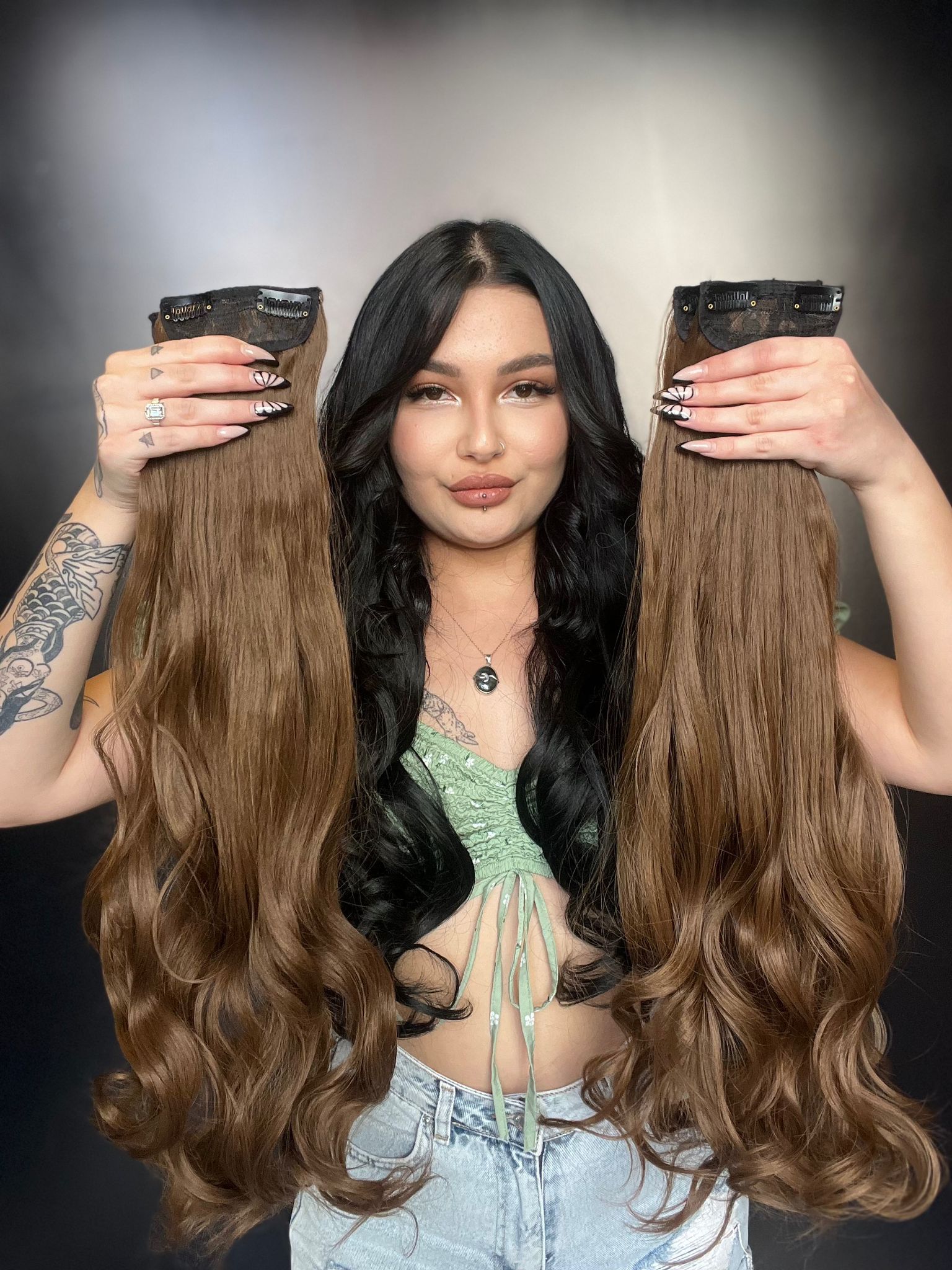 Dalgalı 8 Parça Çıt Çıt - Kumral