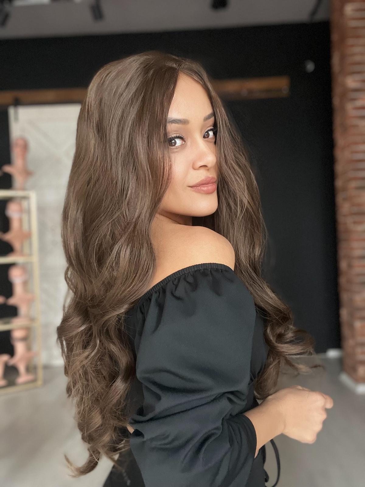 Her Yöne Ayrılabilen Hava Alan Tül Peruk